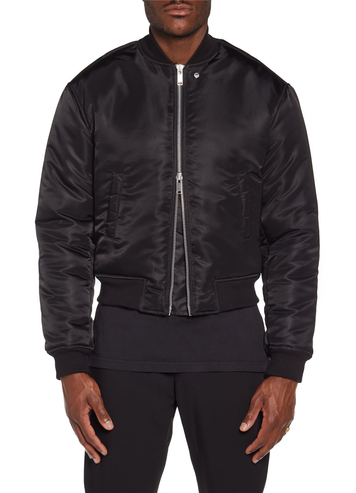Black Bomber Jacket
