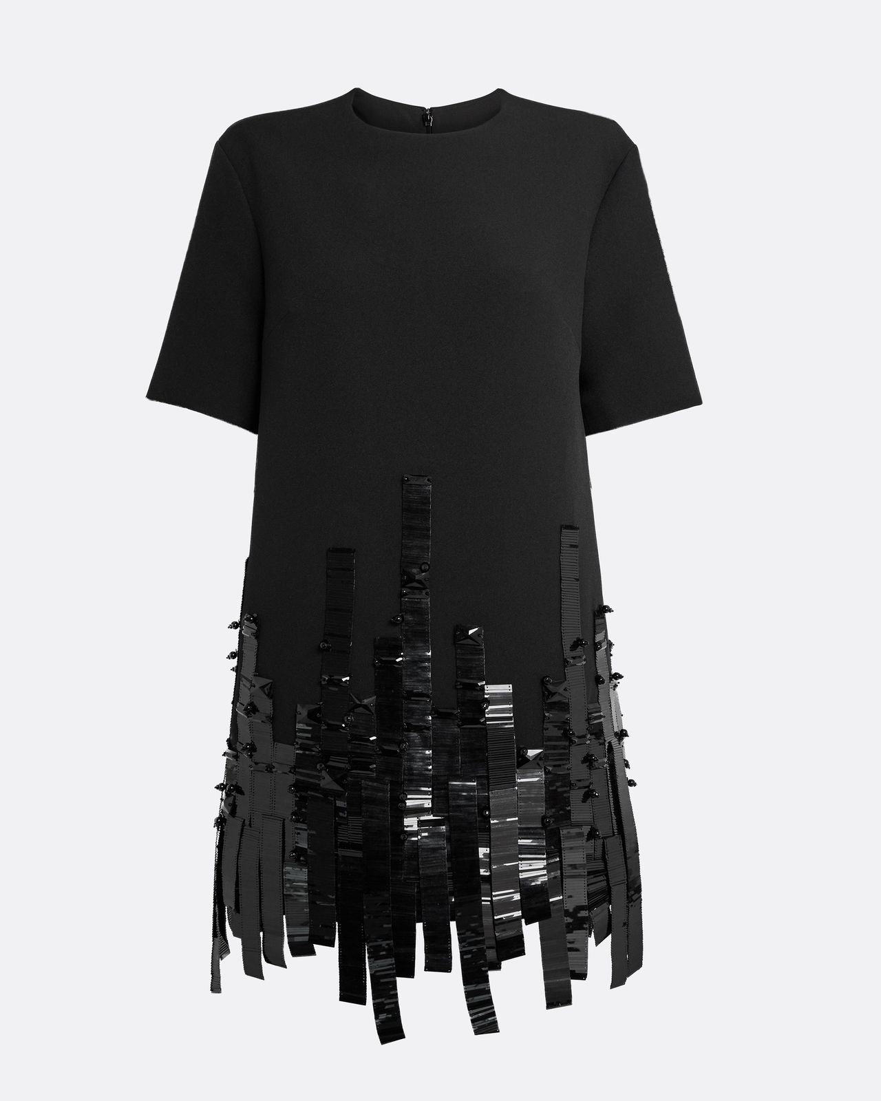 Ripley Short Dress In Black With Black