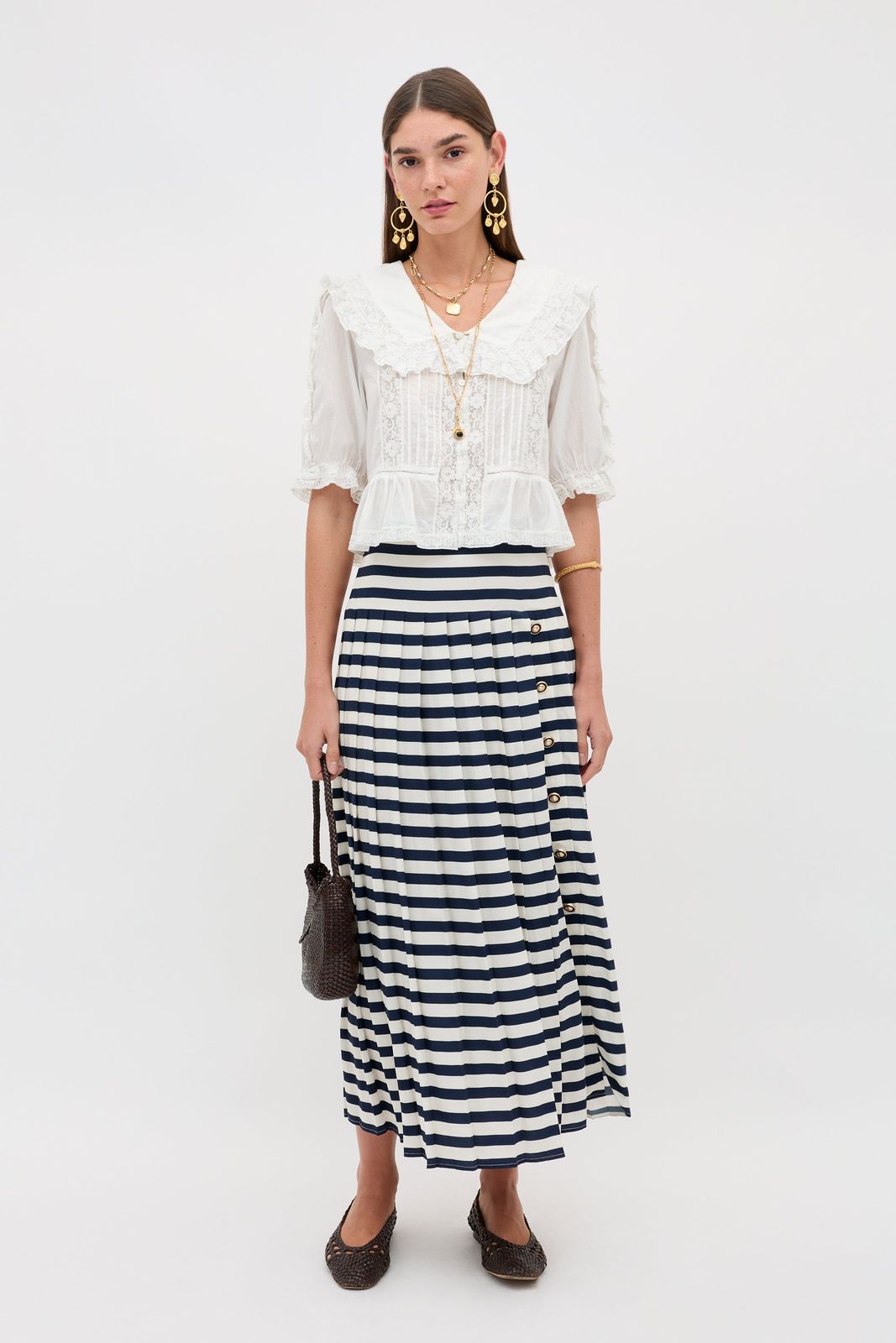 Una - Lea Stripe Navy
