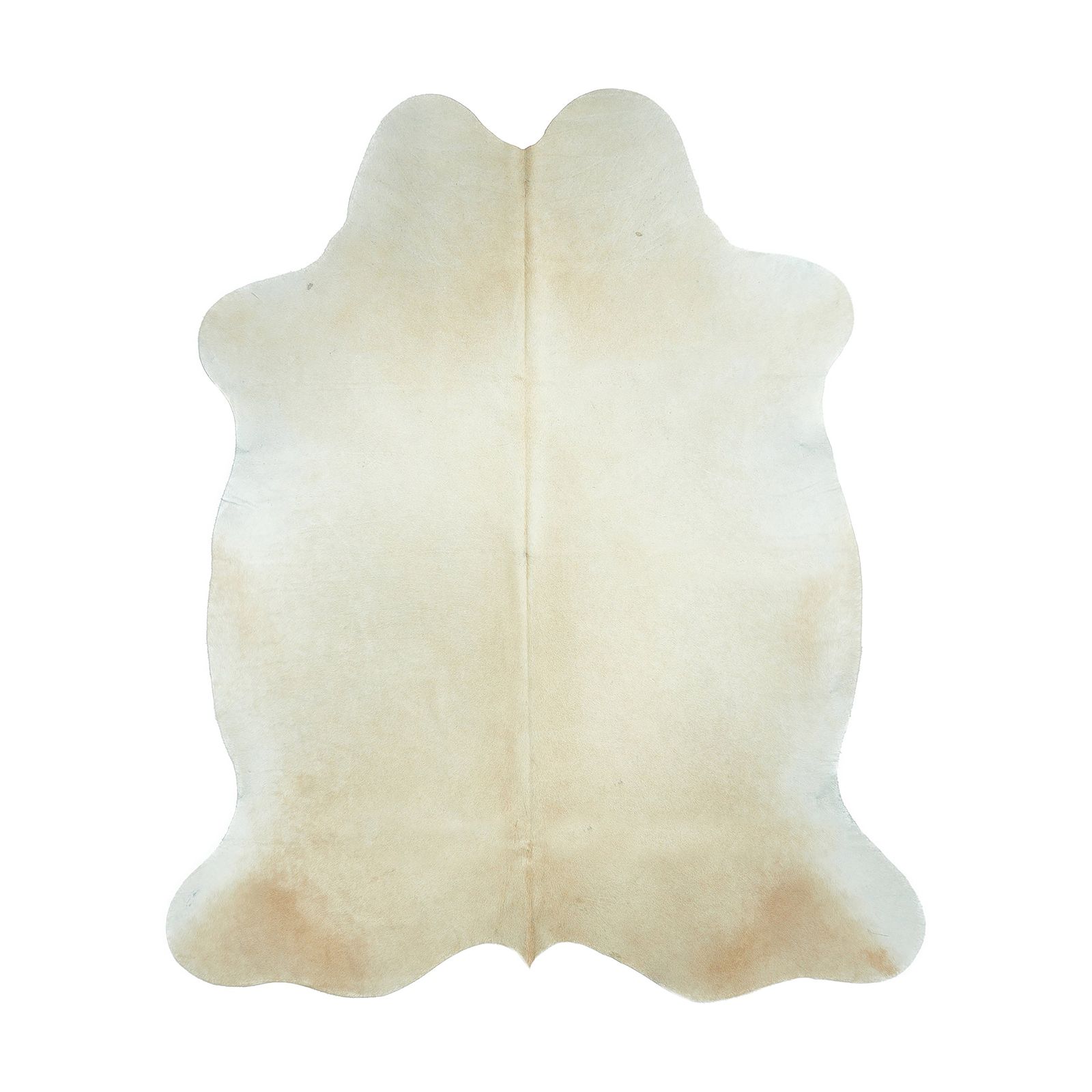 Cowhide Rug - Beige & White (210cm x 180cm)