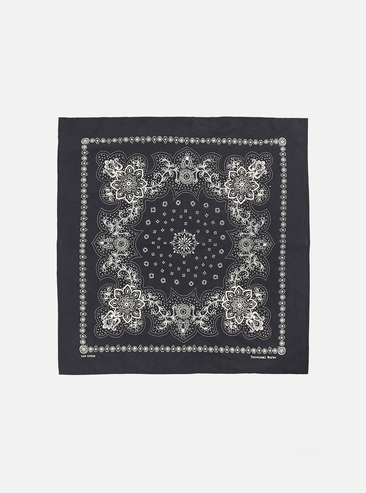 Black Classic Bandana Neckerchief