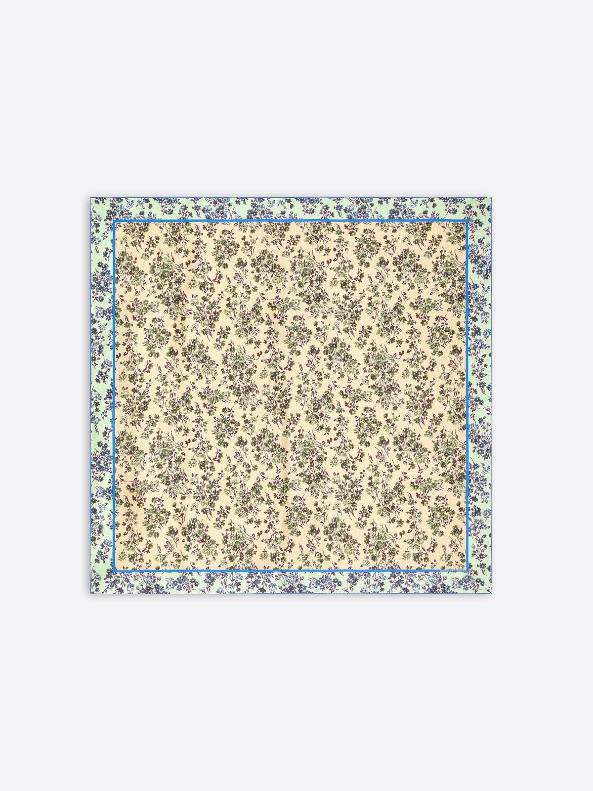 Silk square scarf