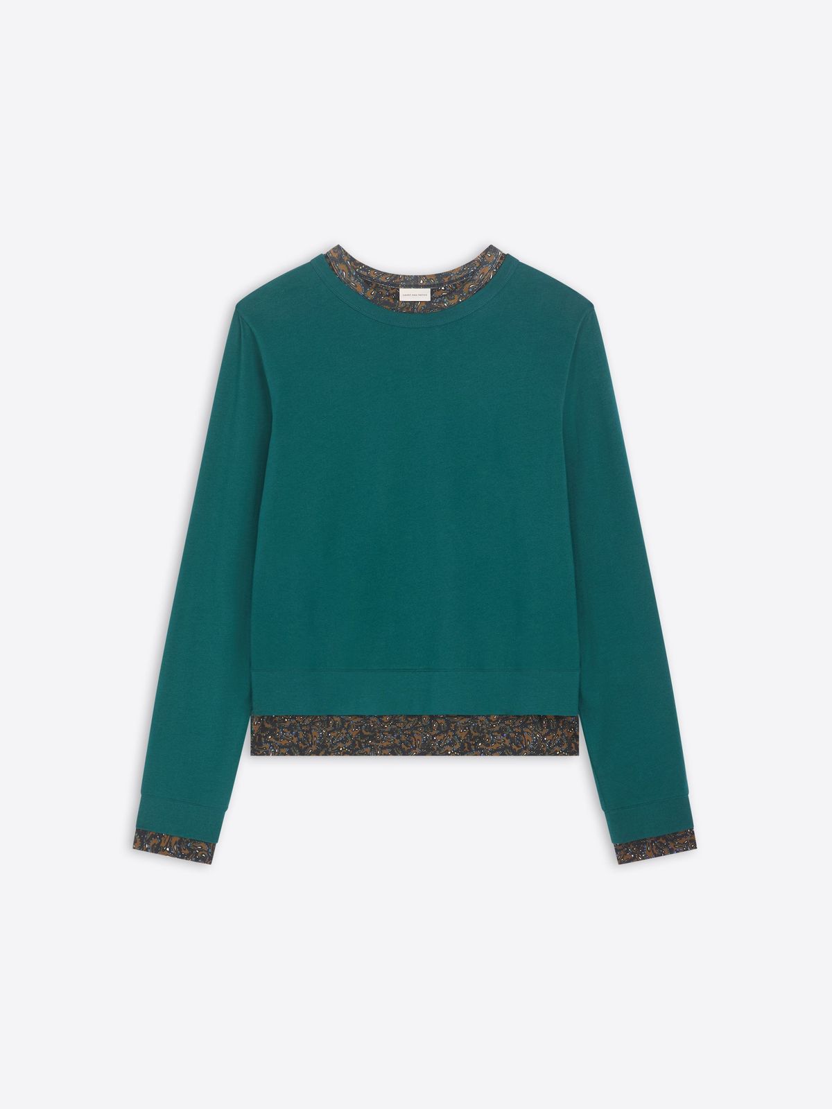 Layered cotton tee