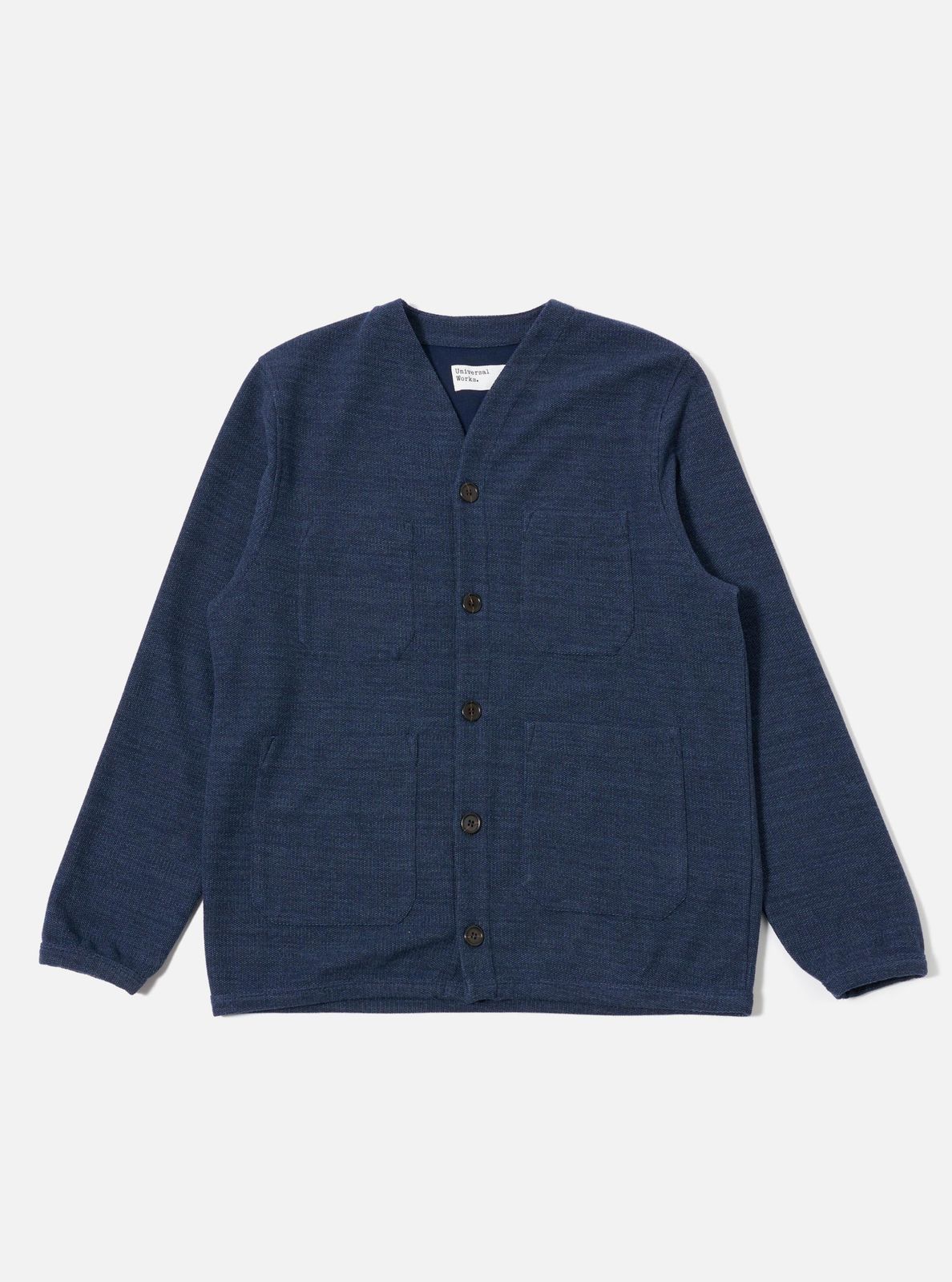 Navy Maiorca Jersey Cardigan
