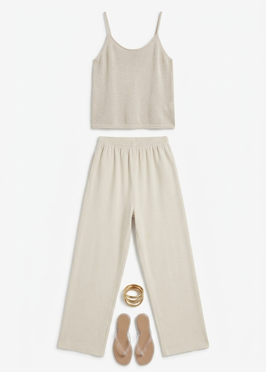 Cavert Linen Pants - Sand