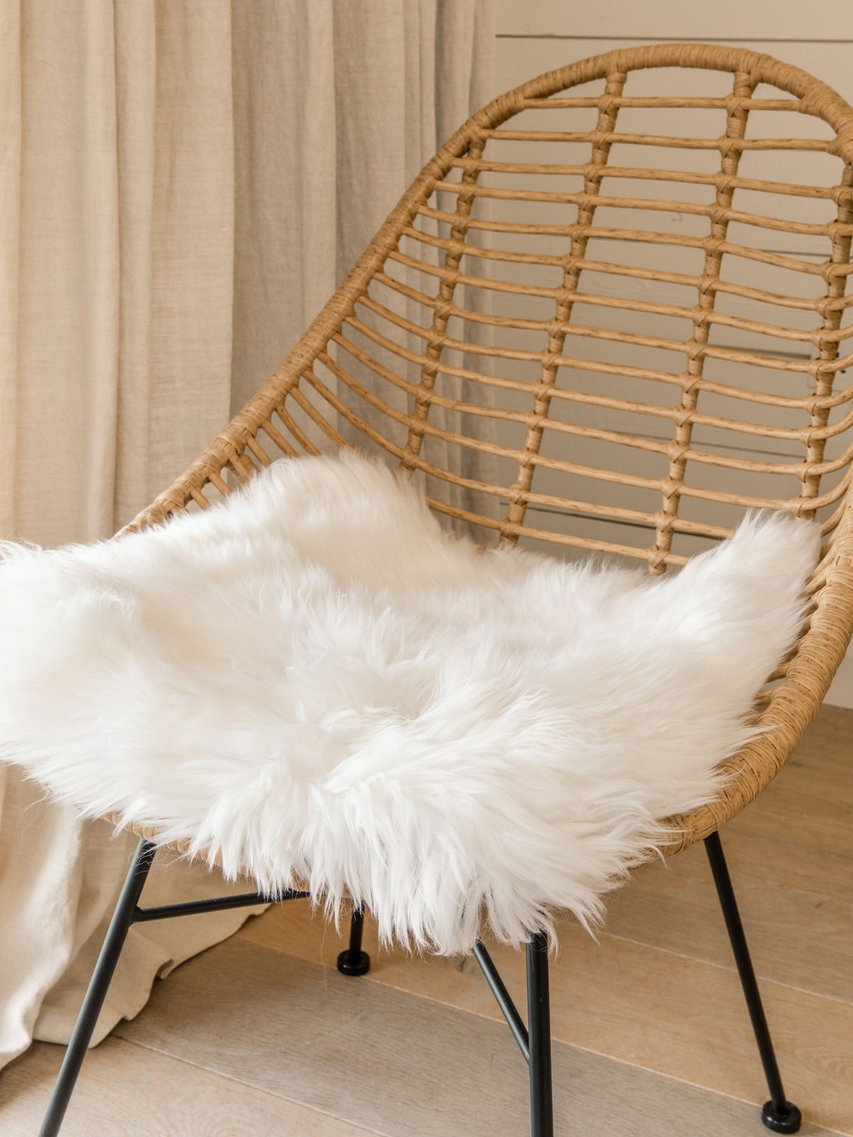 Sheepskin Seat Pad - Pure White