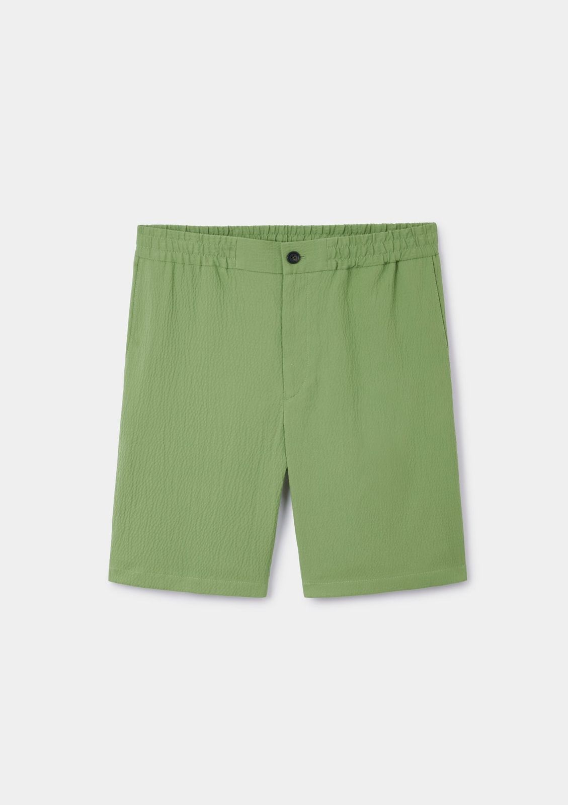 Apple Seersucker Drawstring Shorts
