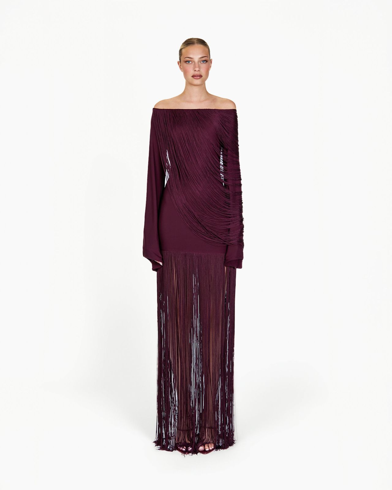 Khotana Mini Dress - Plum