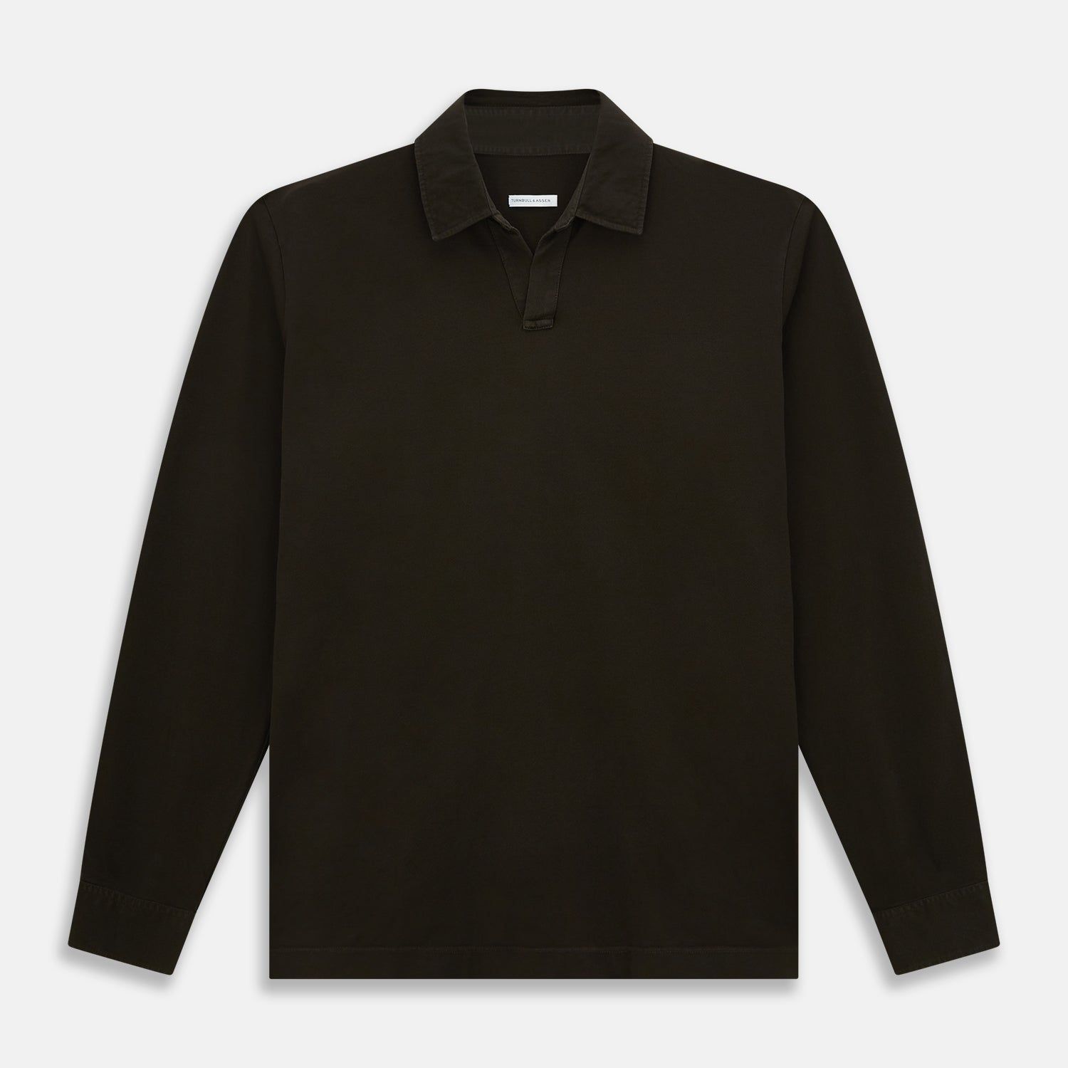 Brown Rugby Polo Shirt