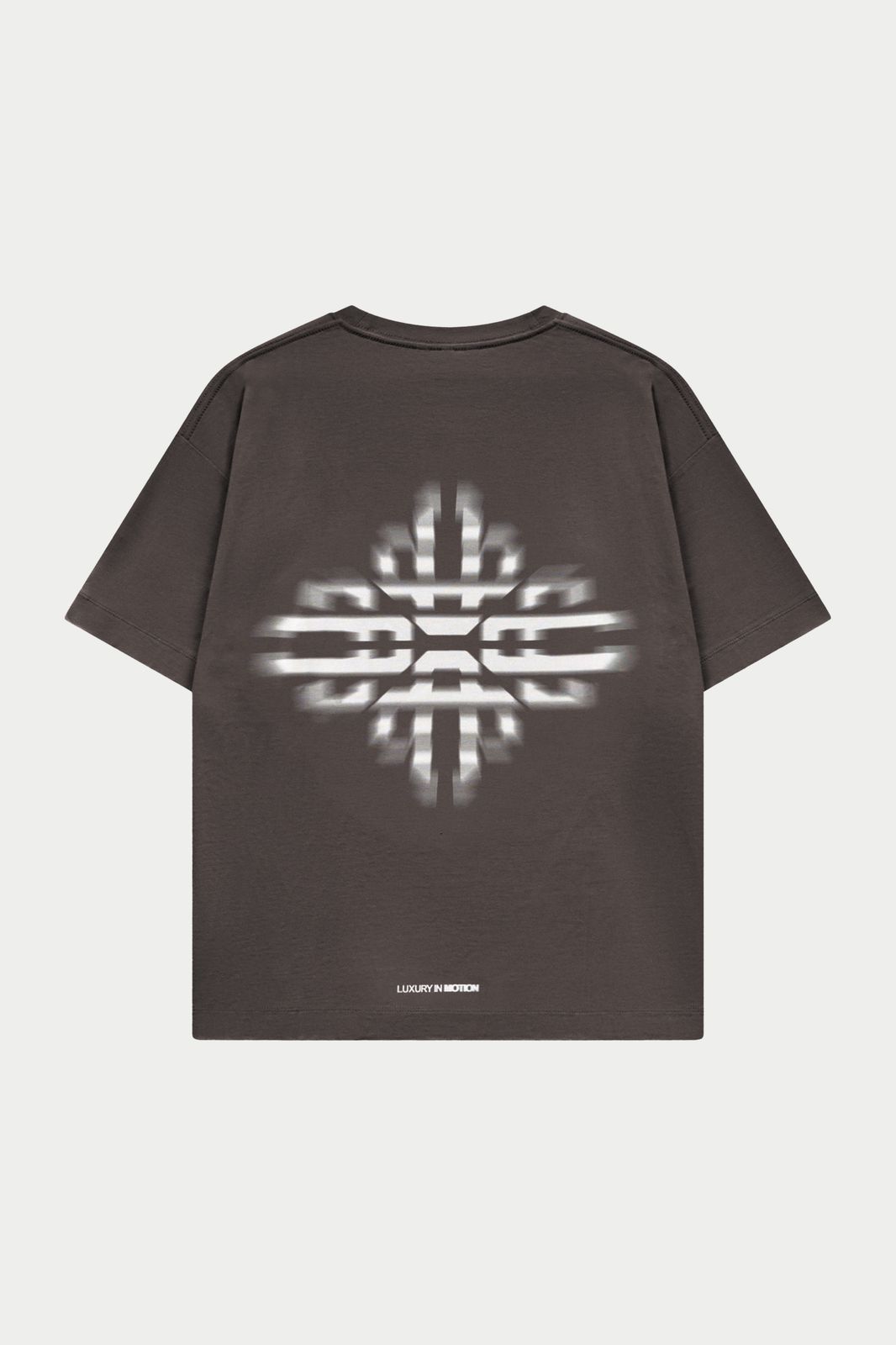 LUXURY IN MOTION GRAPHIC T-SHIRT - BROWN