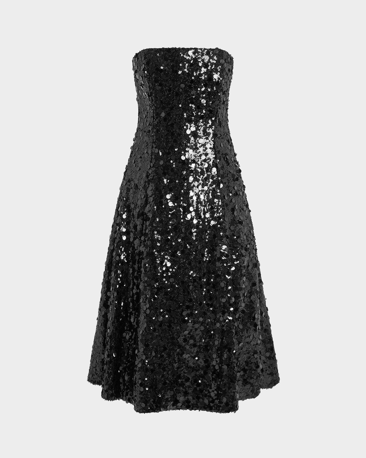 Gioele Midi Dress in Mixed Sequin