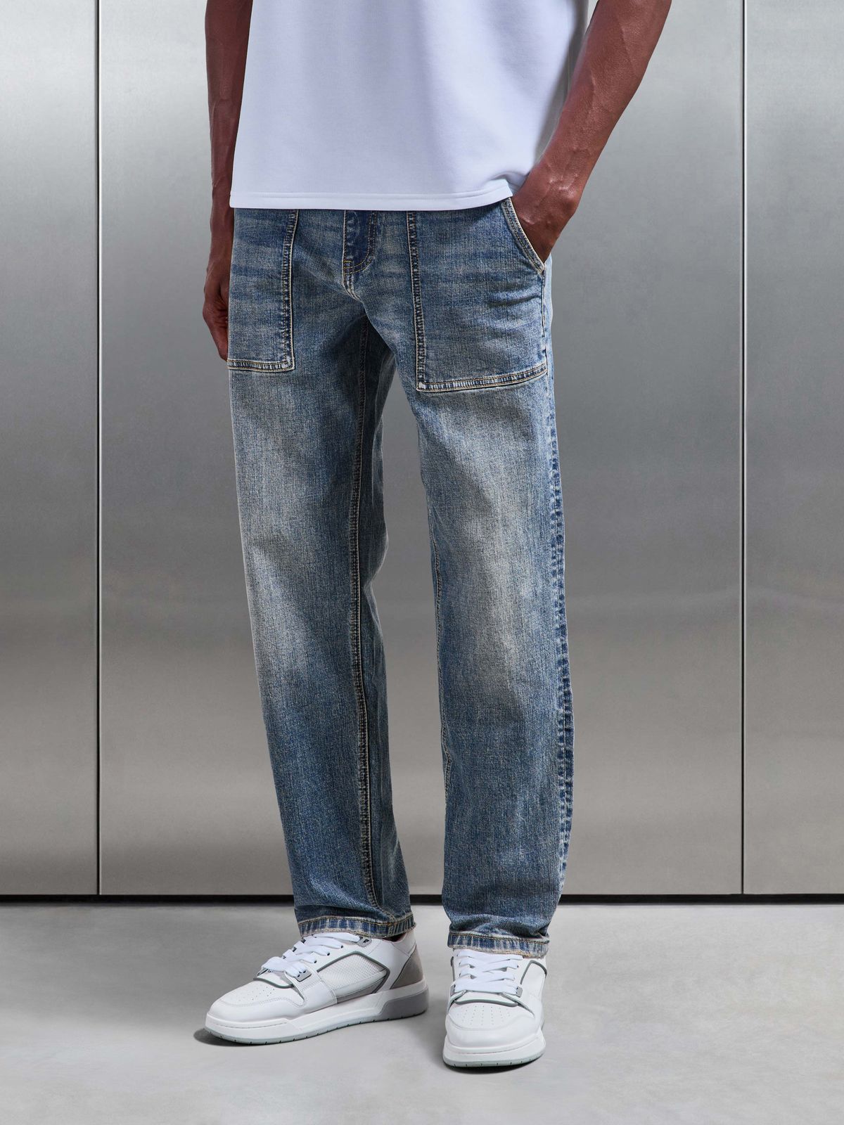 Carpenter Pant in Sand Wash