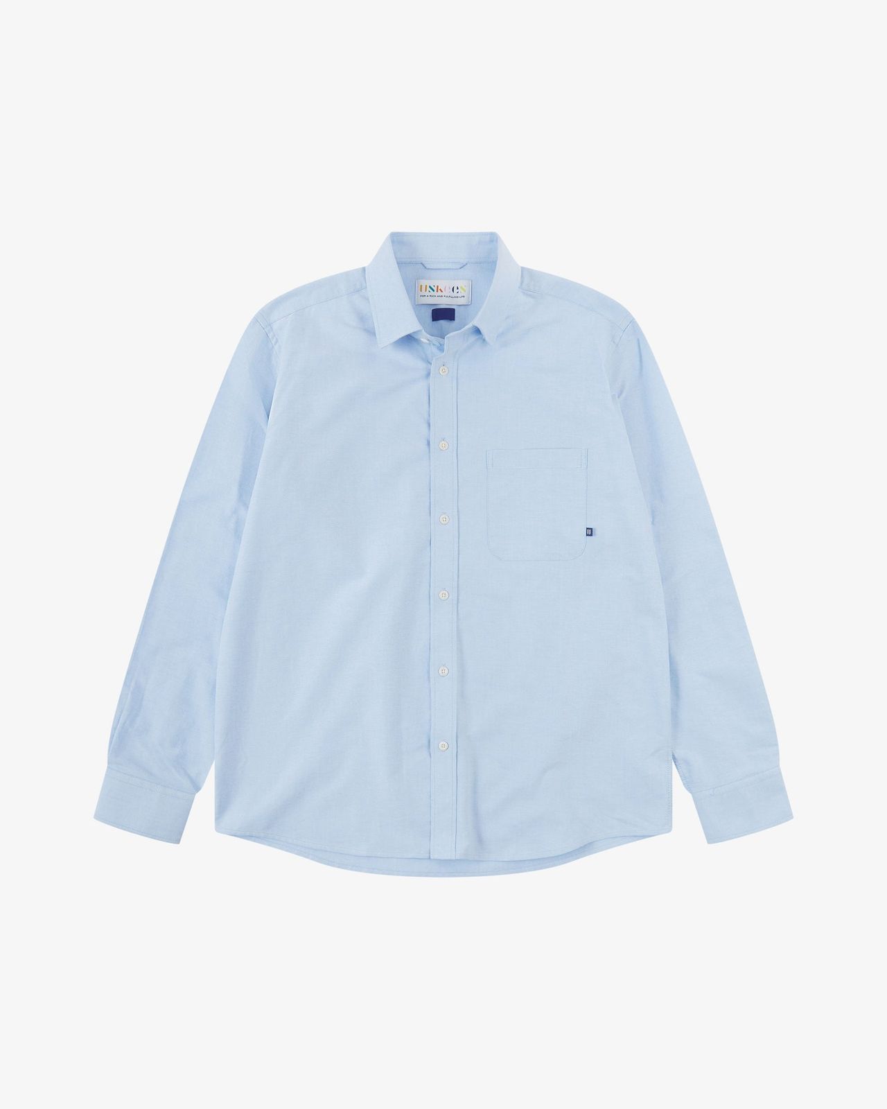 6013 Advanced Oxford shirt - daydream blue