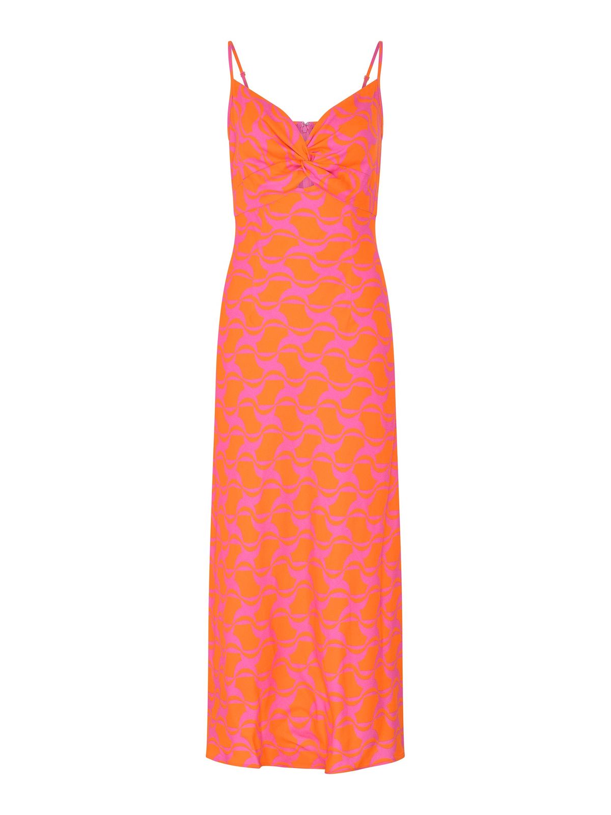 Blossom Geo Print Strappy Dress