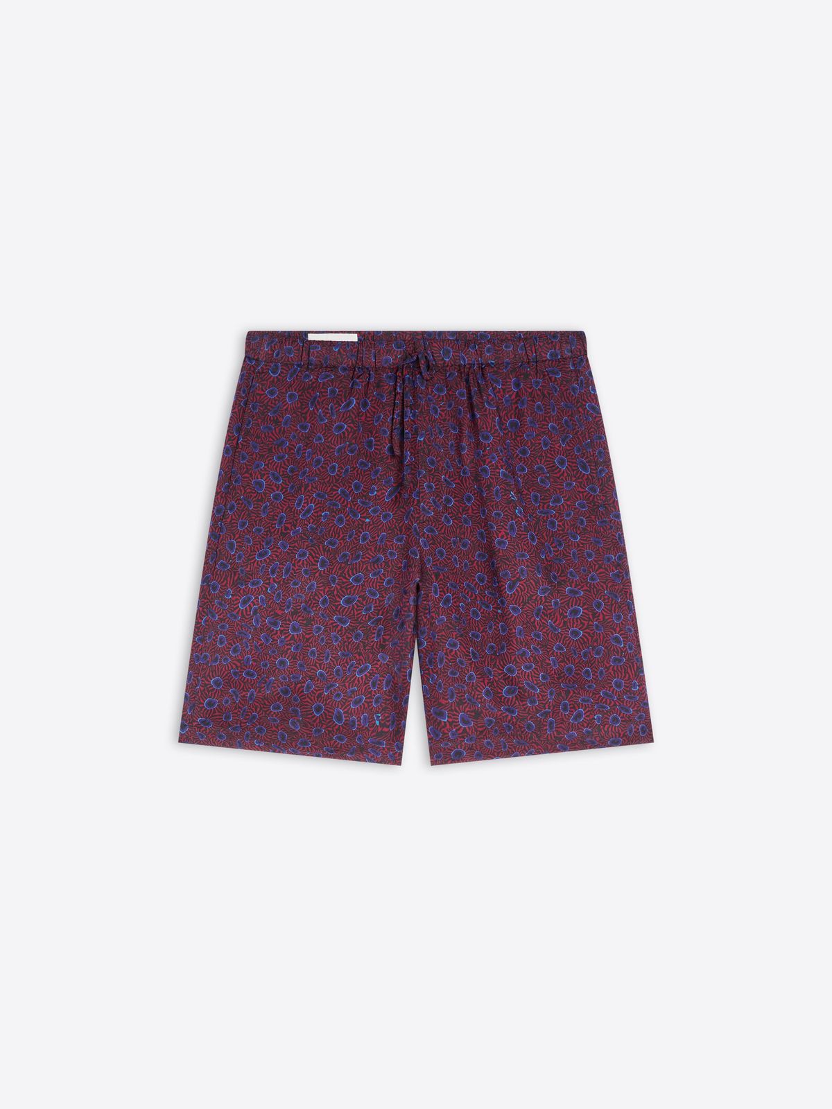 Viscose twill shorts