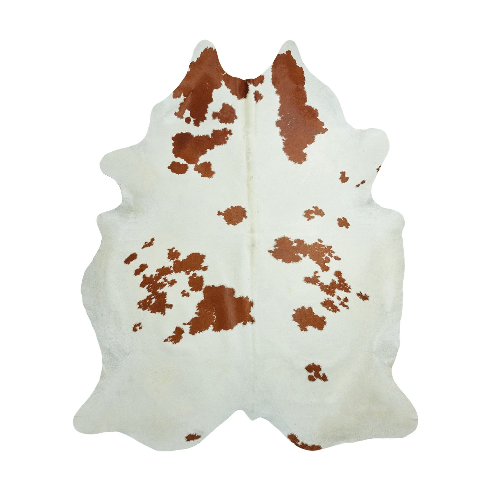 Cowhide Rug - Brown & White (250cm x 210cm)