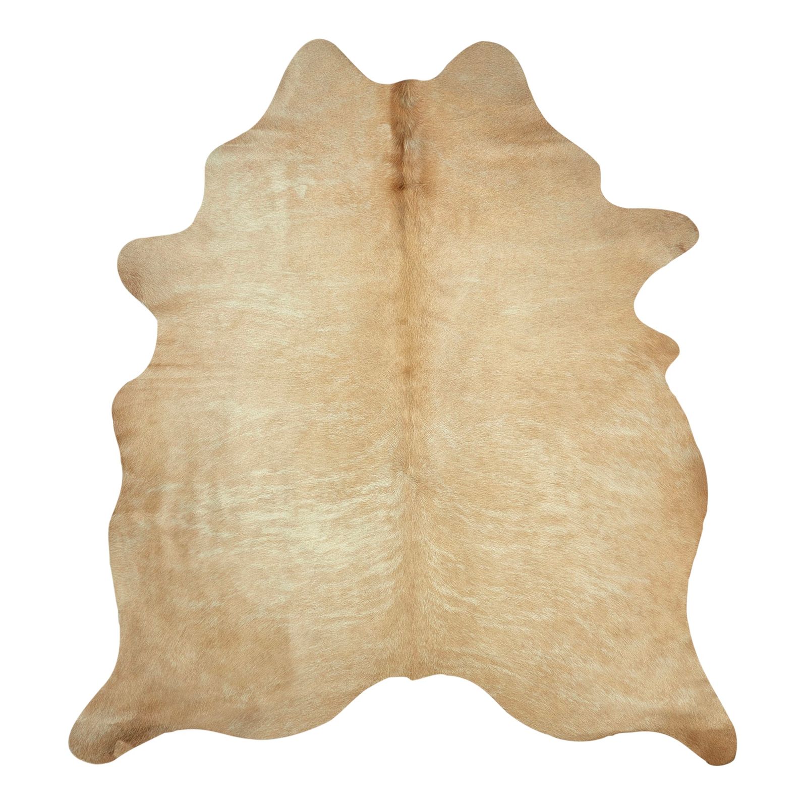 Cowhide Rug - Beige & White (195cm x 180cm)