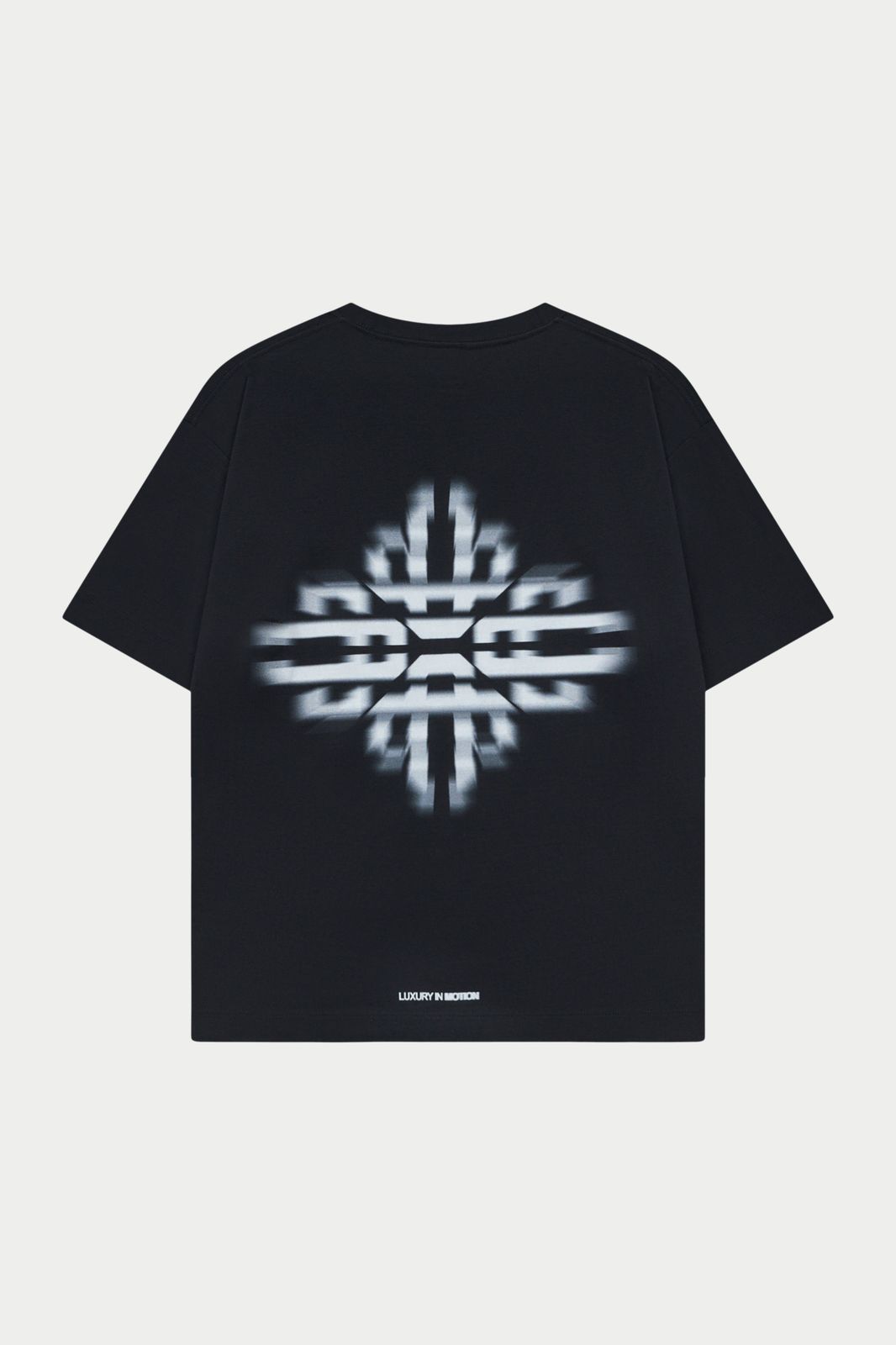 LUXURY IN MOTION GRAPHIC T-SHIRT - BLACK