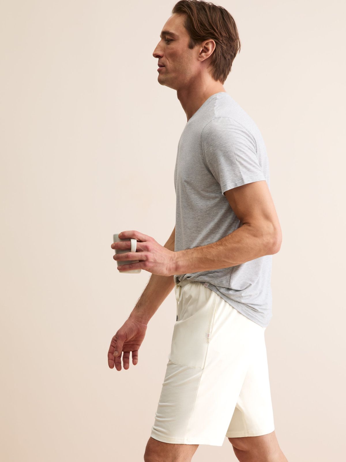 Basel Micro Modal Lounge Shorts Vanilla