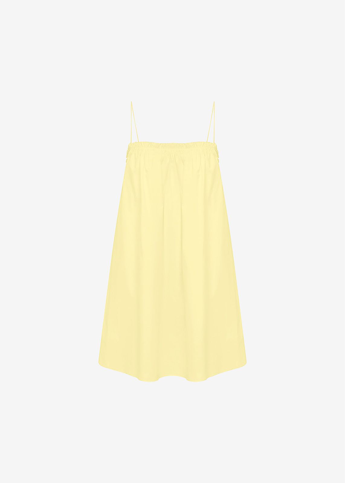 Matteau Frill Cami Mini Dress - Limoncello