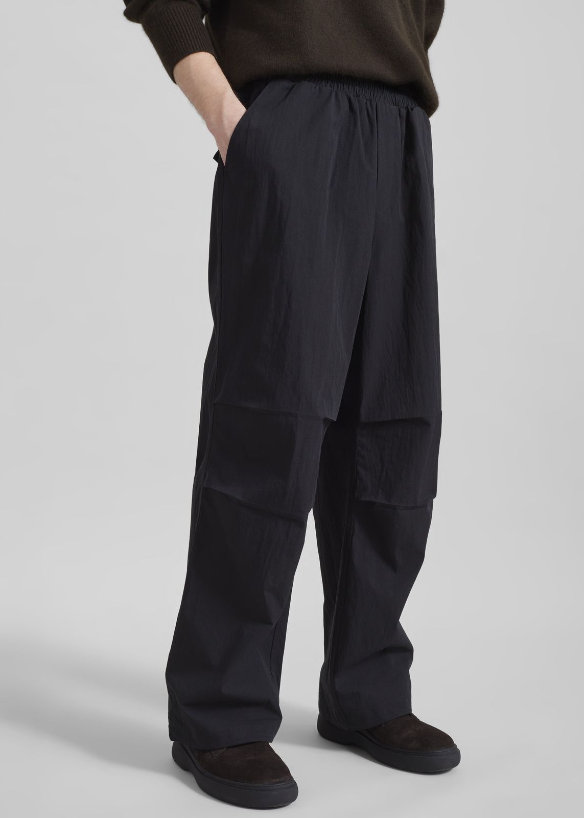 Dunmore Parachute Pants - Black