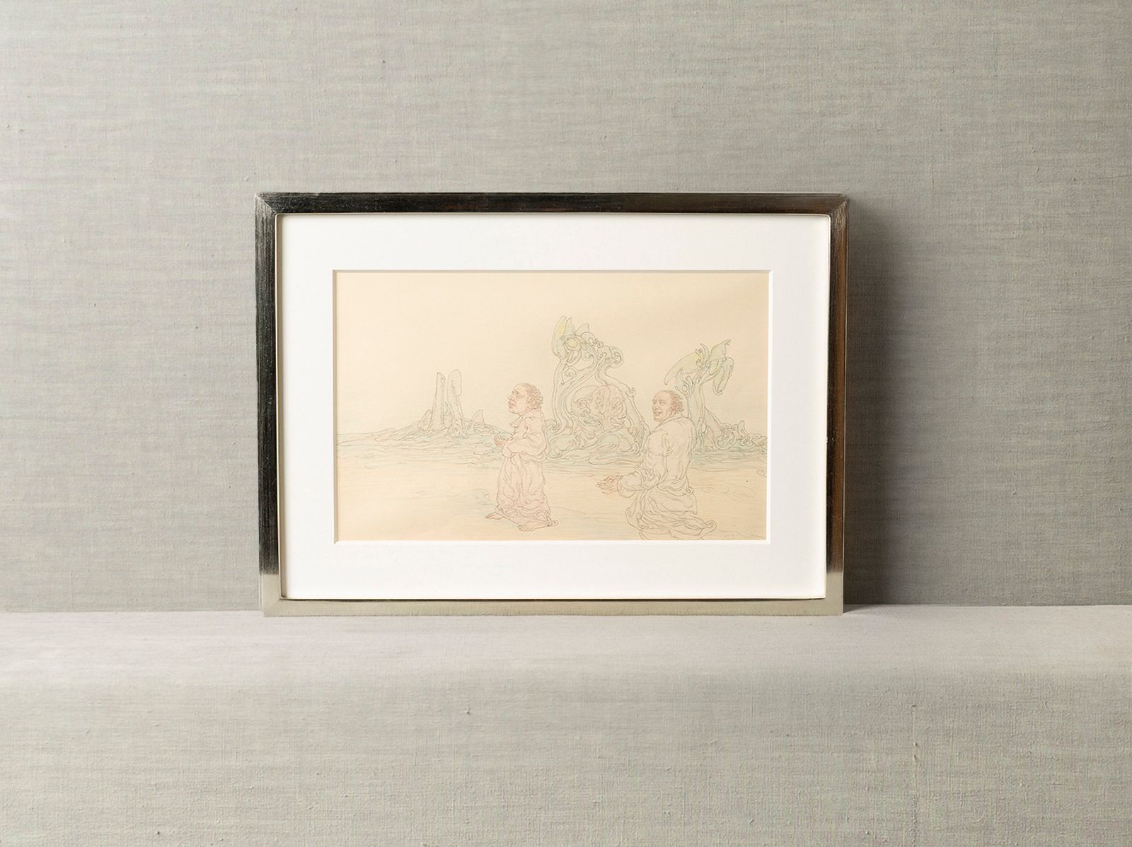 SCENE 04: FIGURES IN A DESOLATE LANDSCAPE