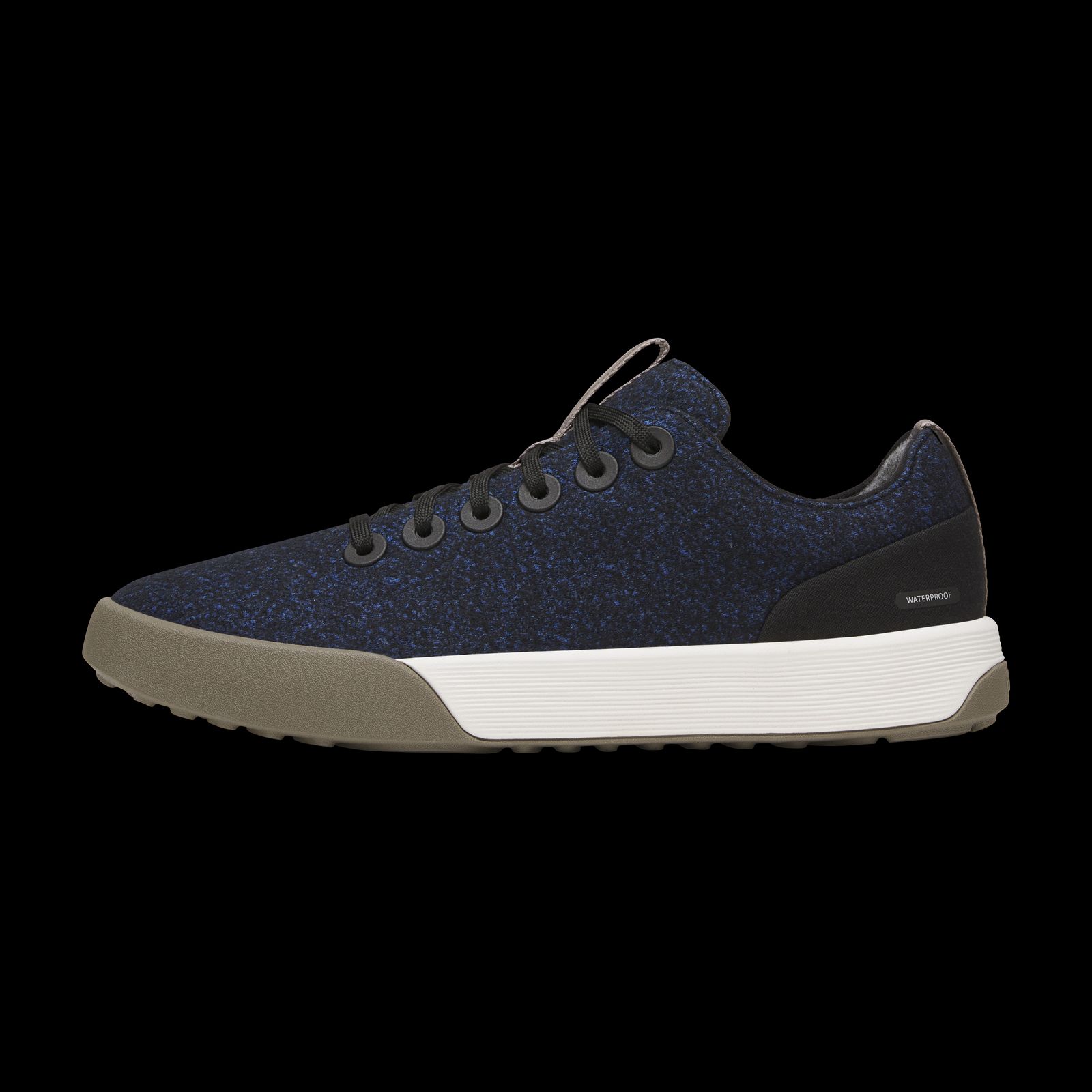 Women's Wool Cruiser Waterproof - Royal Blue/Natural Black (Barely Grey Sole)