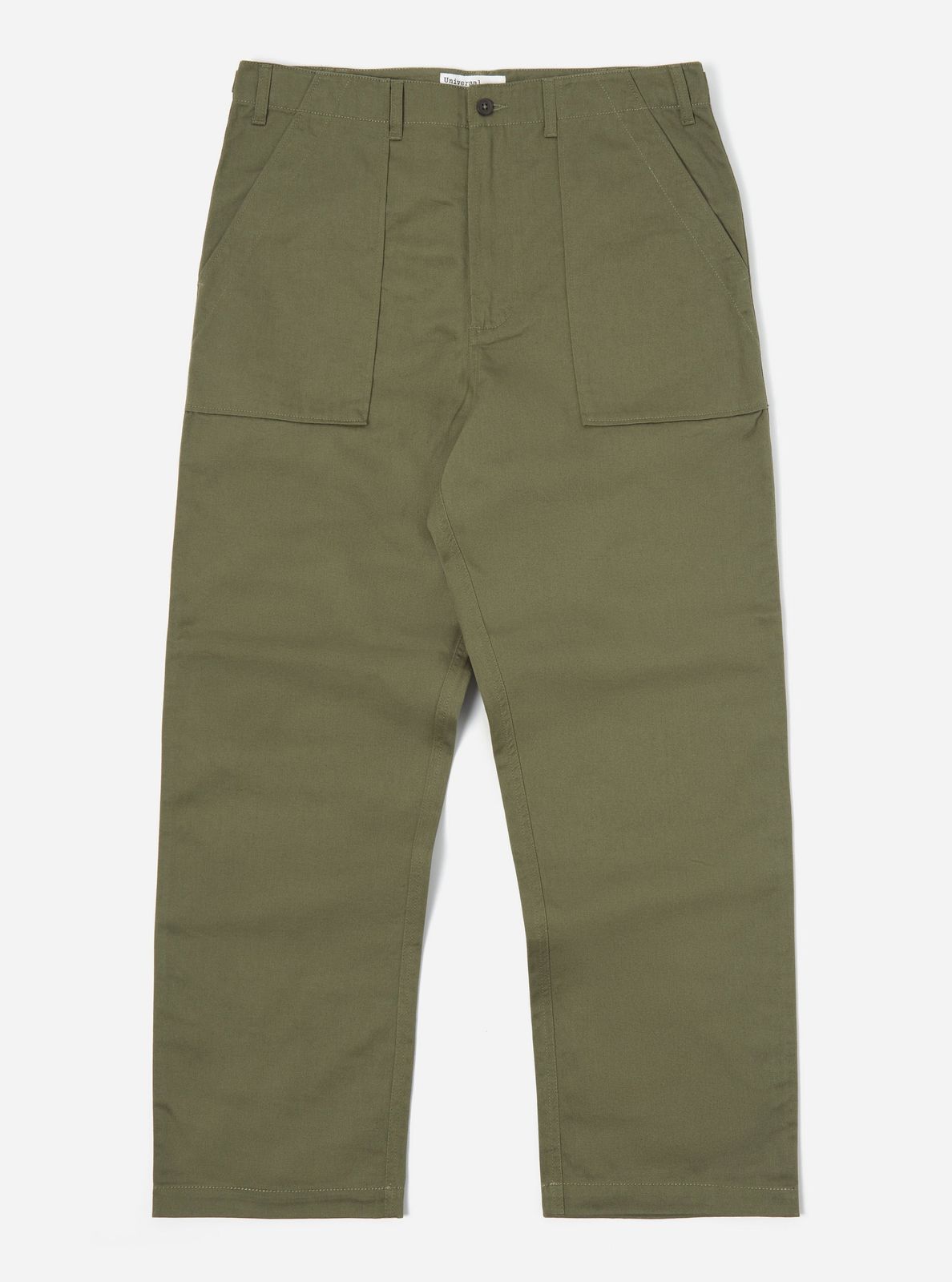 Light Olive Twill Fatigue Pant (Undarted)
