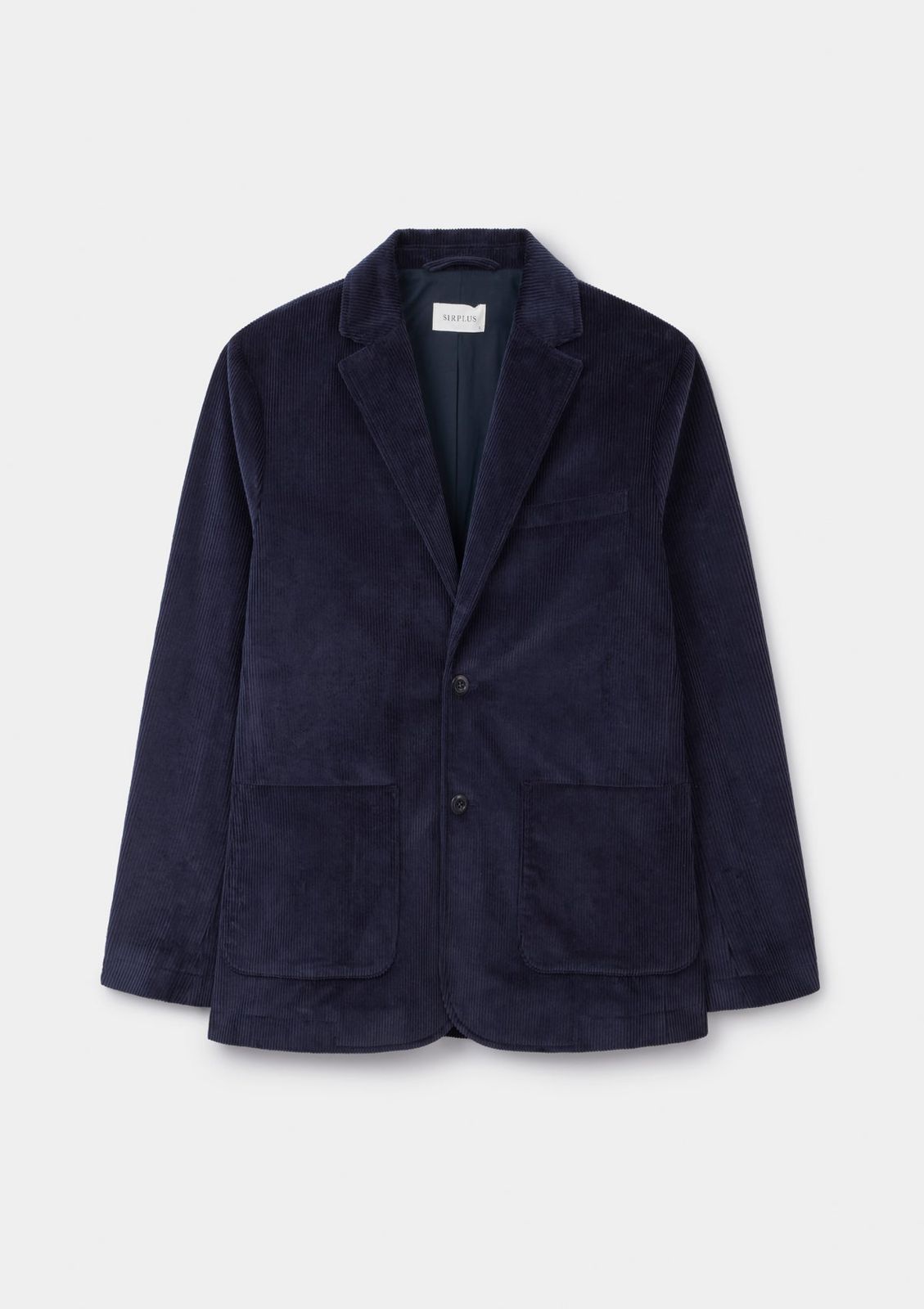 Indigo Cotton-Corduroy Blazer