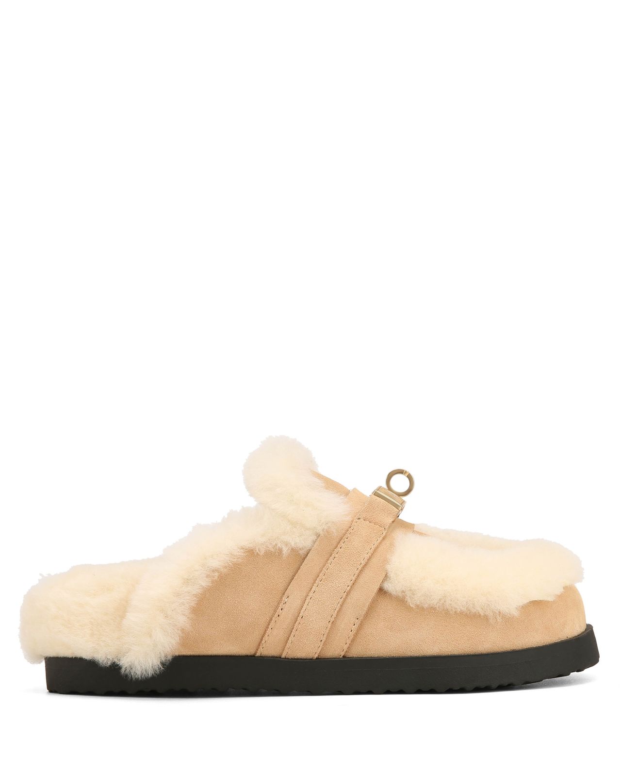 Toby Fur Beige Suede