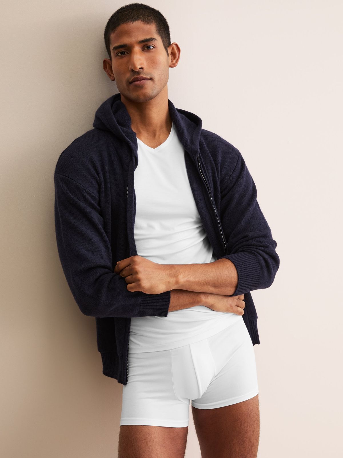 Alex Micro Modal V-Neck Undershirt White