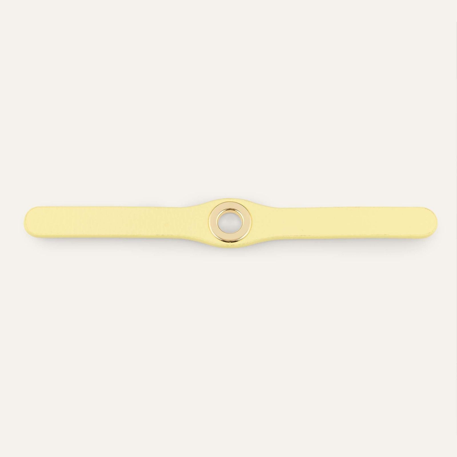 Deco Classic | Lemon Cream with Gold hardware