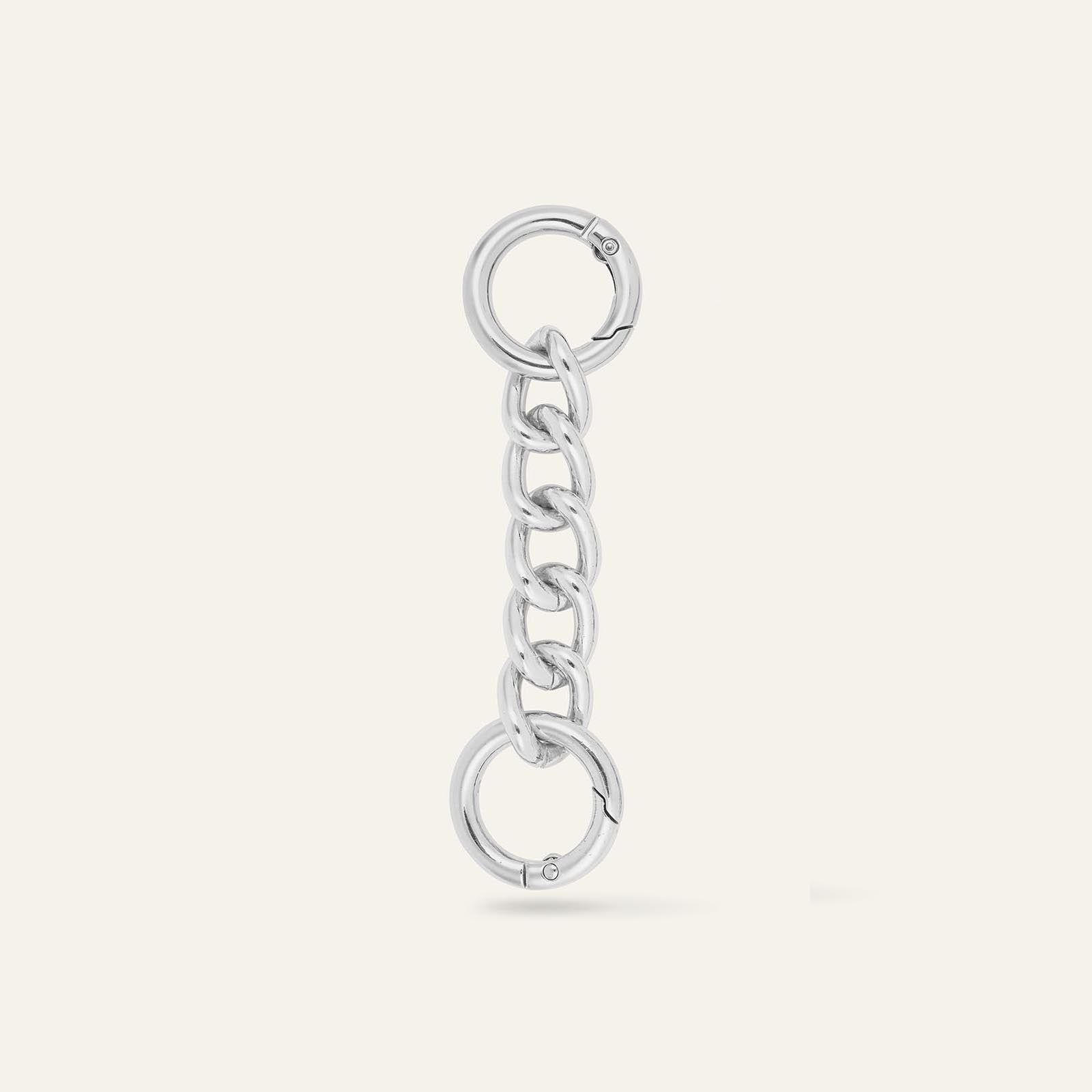 Chain Strap Extender | Single Silver