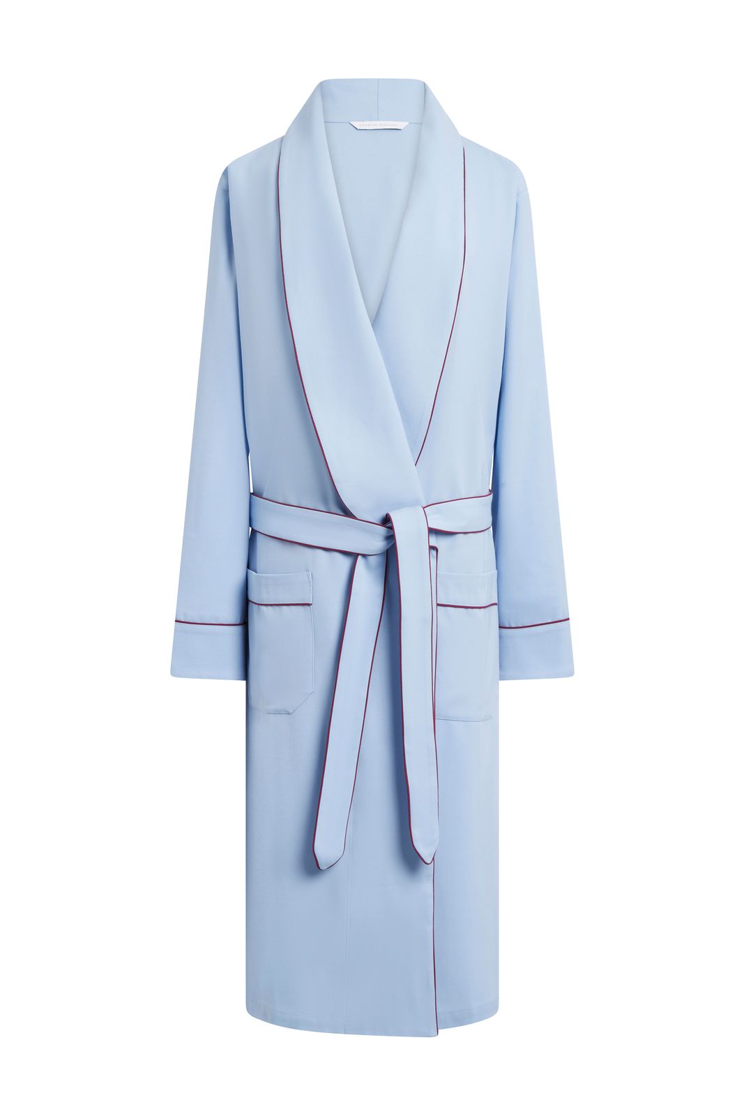 La Brandy en gabardine de laine bleue ciel