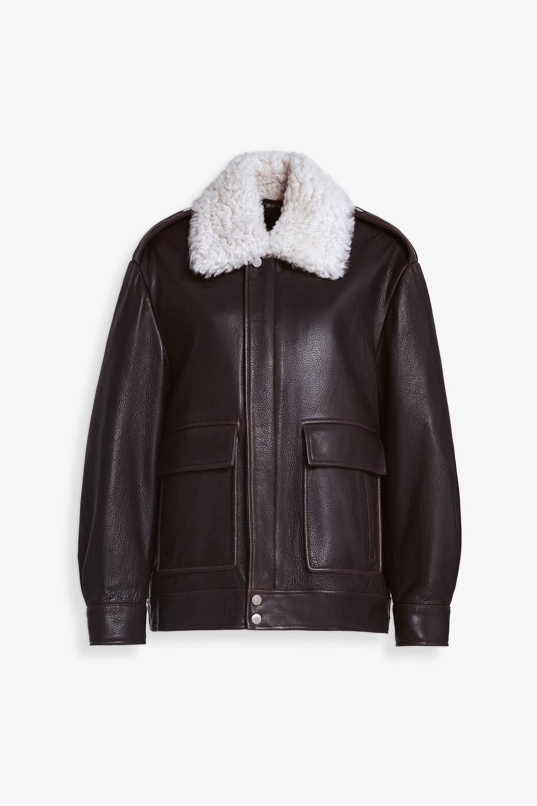 Drey Curly Shearling Collar