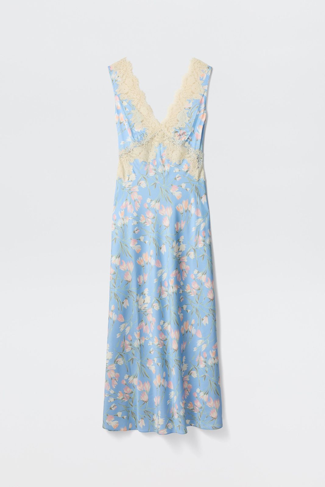 Lysandra -  Watercolour Floral Blue
