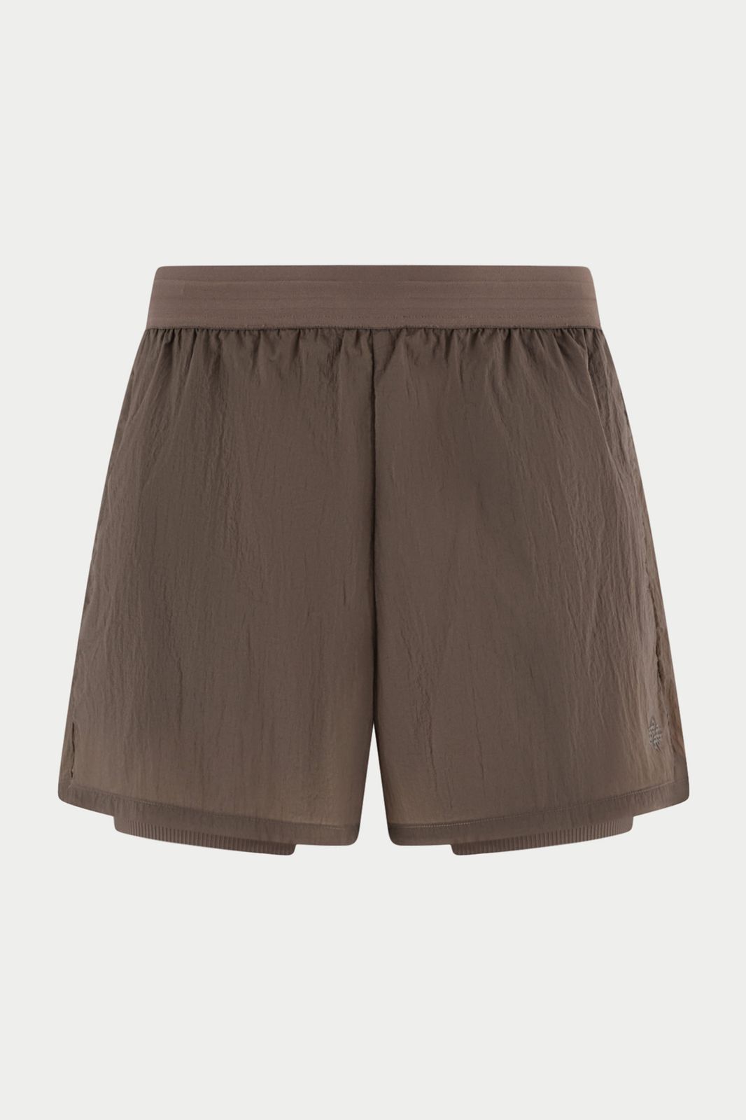 2-1 TRANSLUCENT RUN SHORT - BROWN