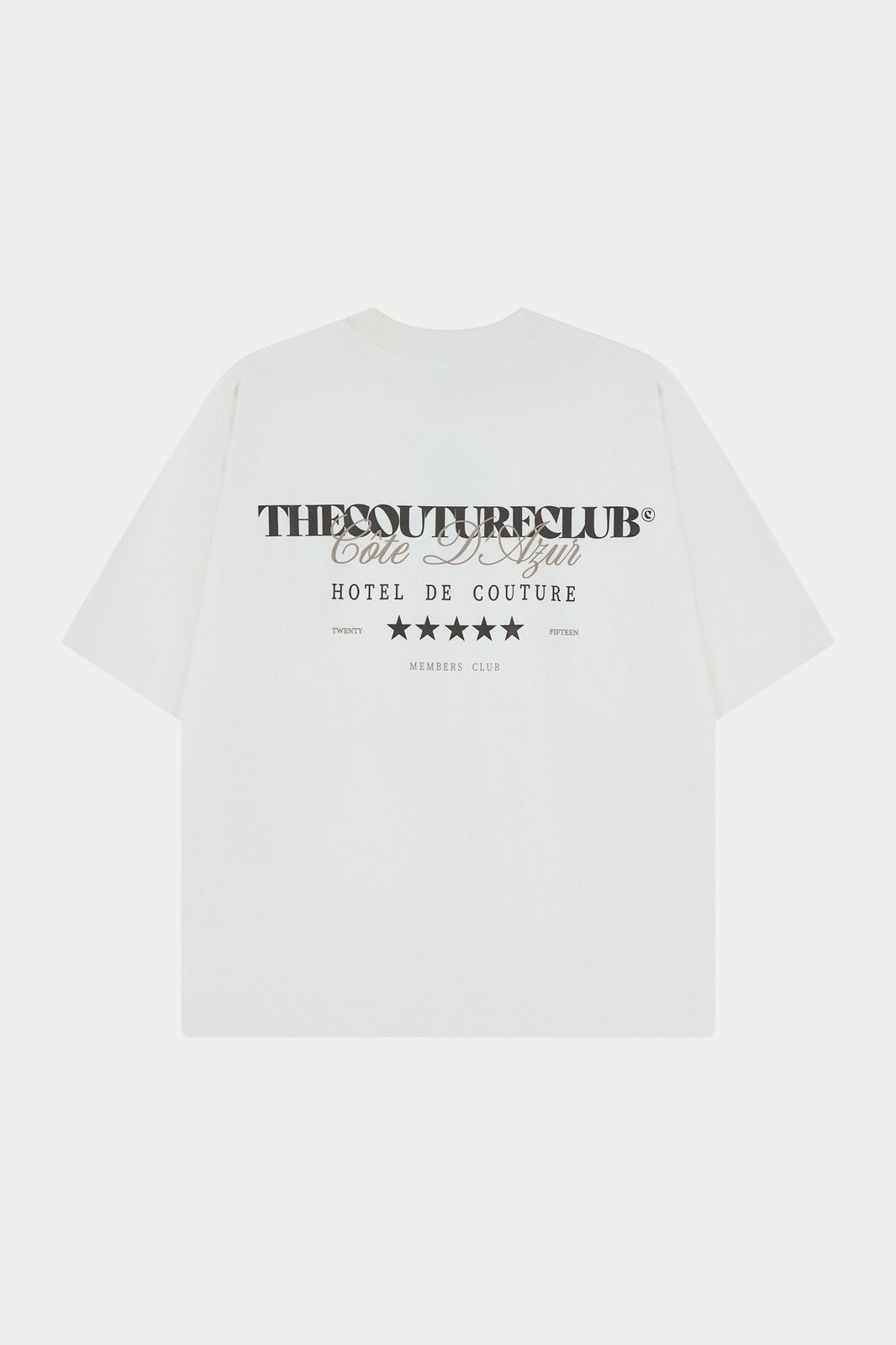 HOTEL DE COUTURE T-SHIRT - OFF WHITE