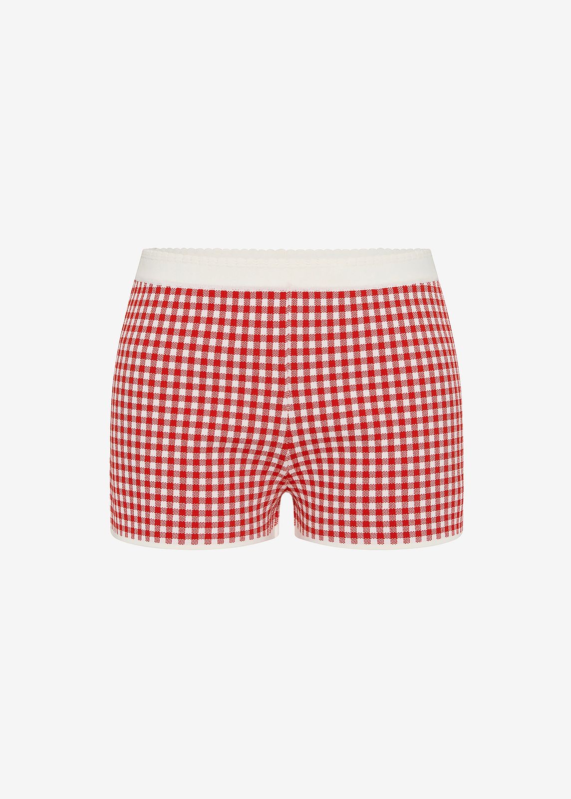 Posse Micah Shorts - Red Gingham