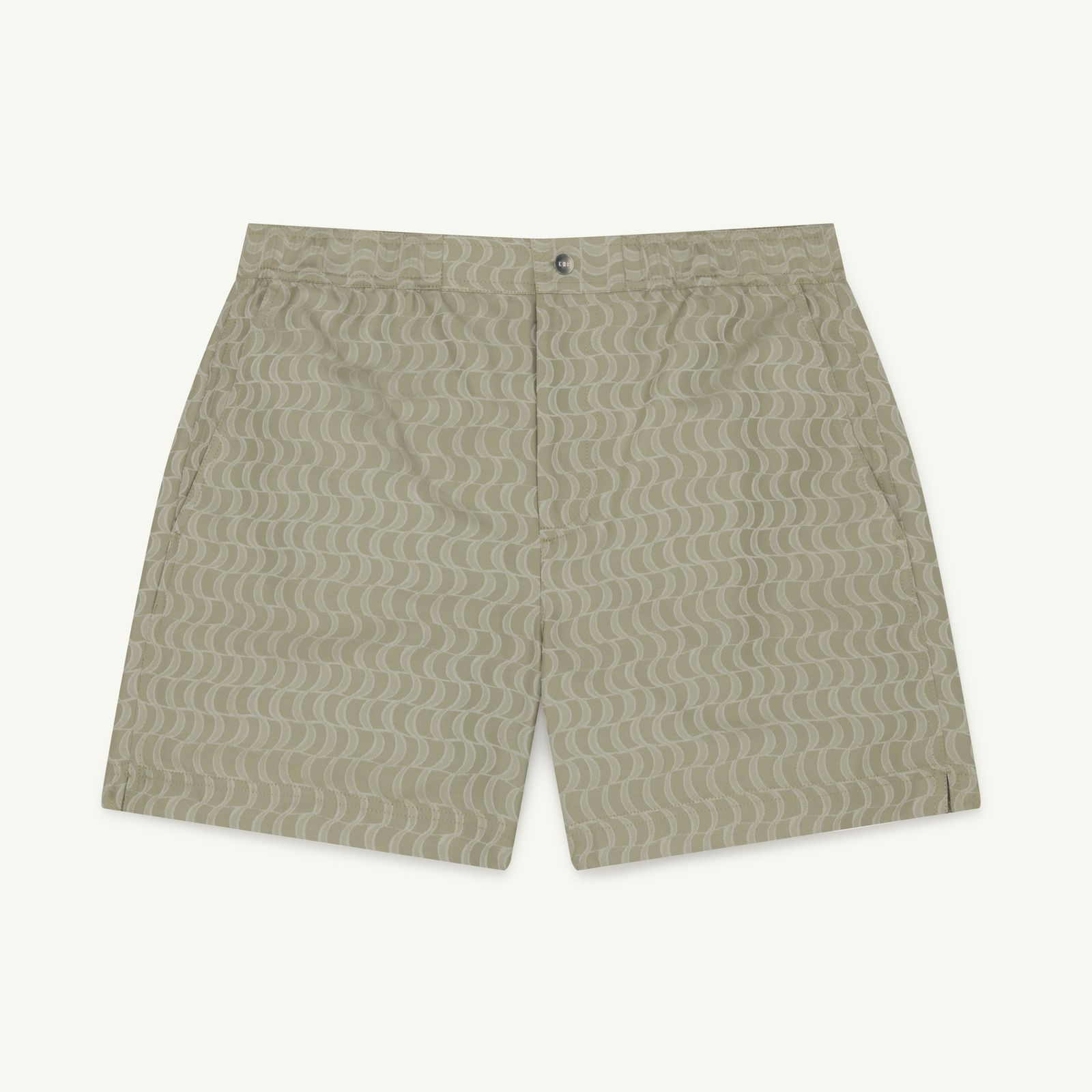 Mosaic Jacquard Swimshort - Sage