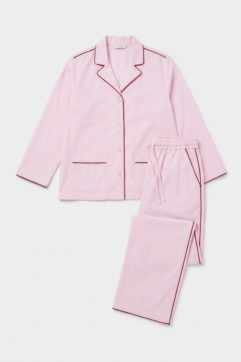 402 Long Pyjama Set Pink