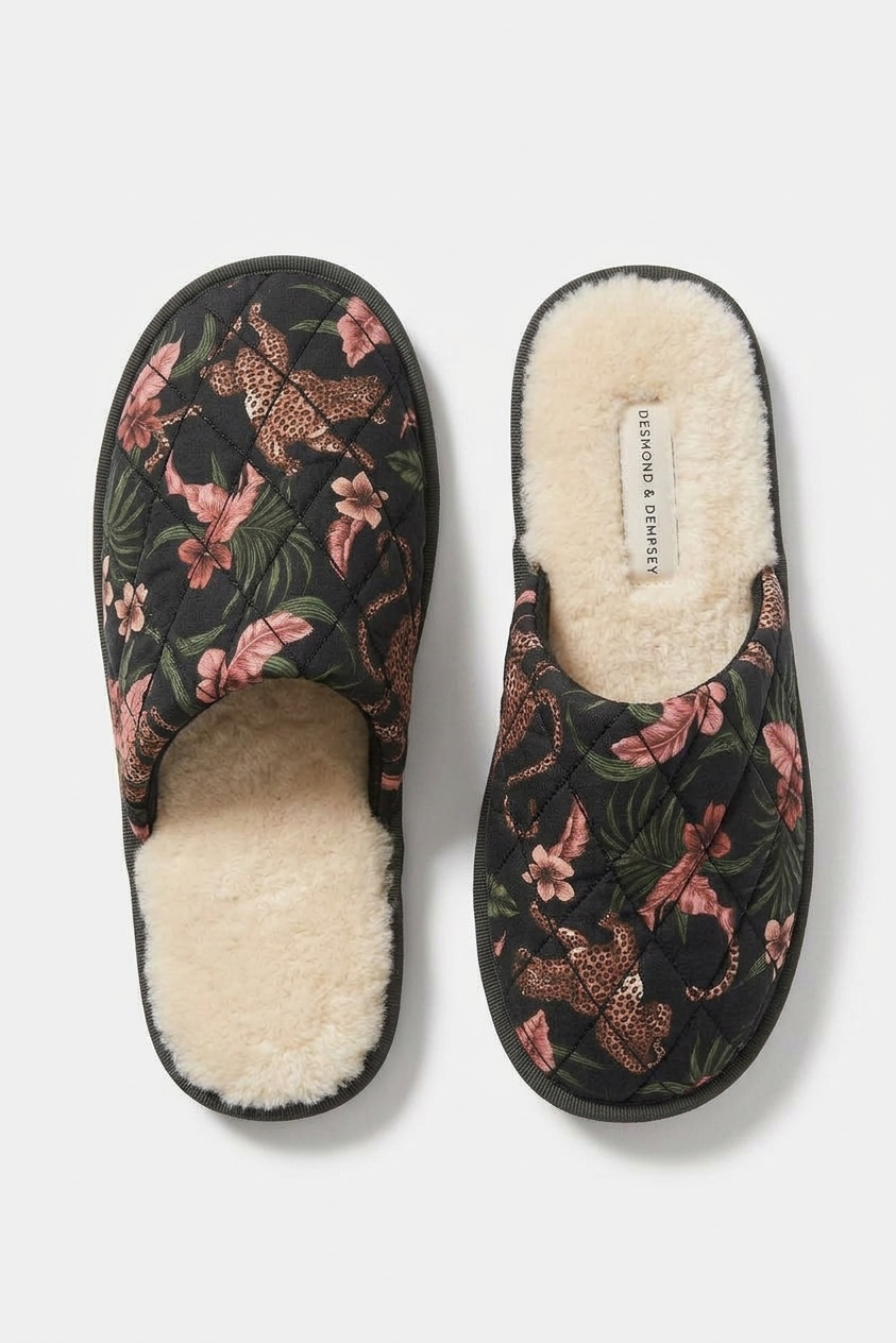 Women's Slippers Soleia Leopard Print