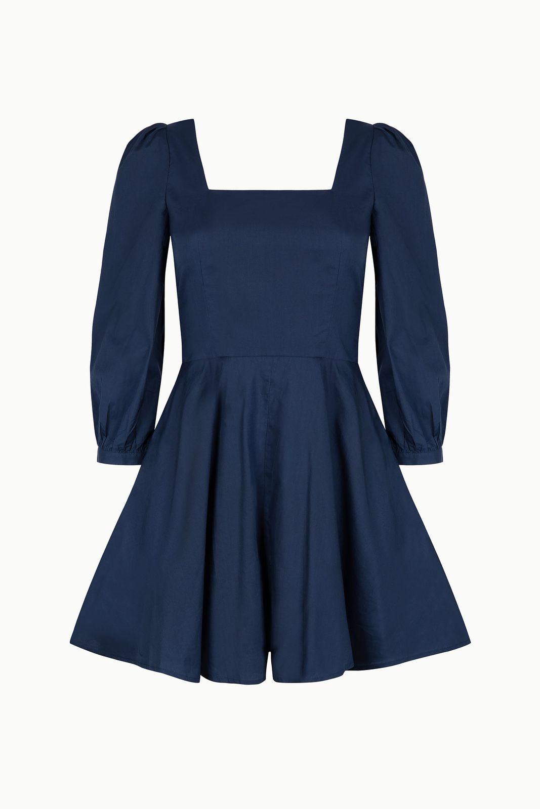 The Organic Cotton Playsuit in Navy