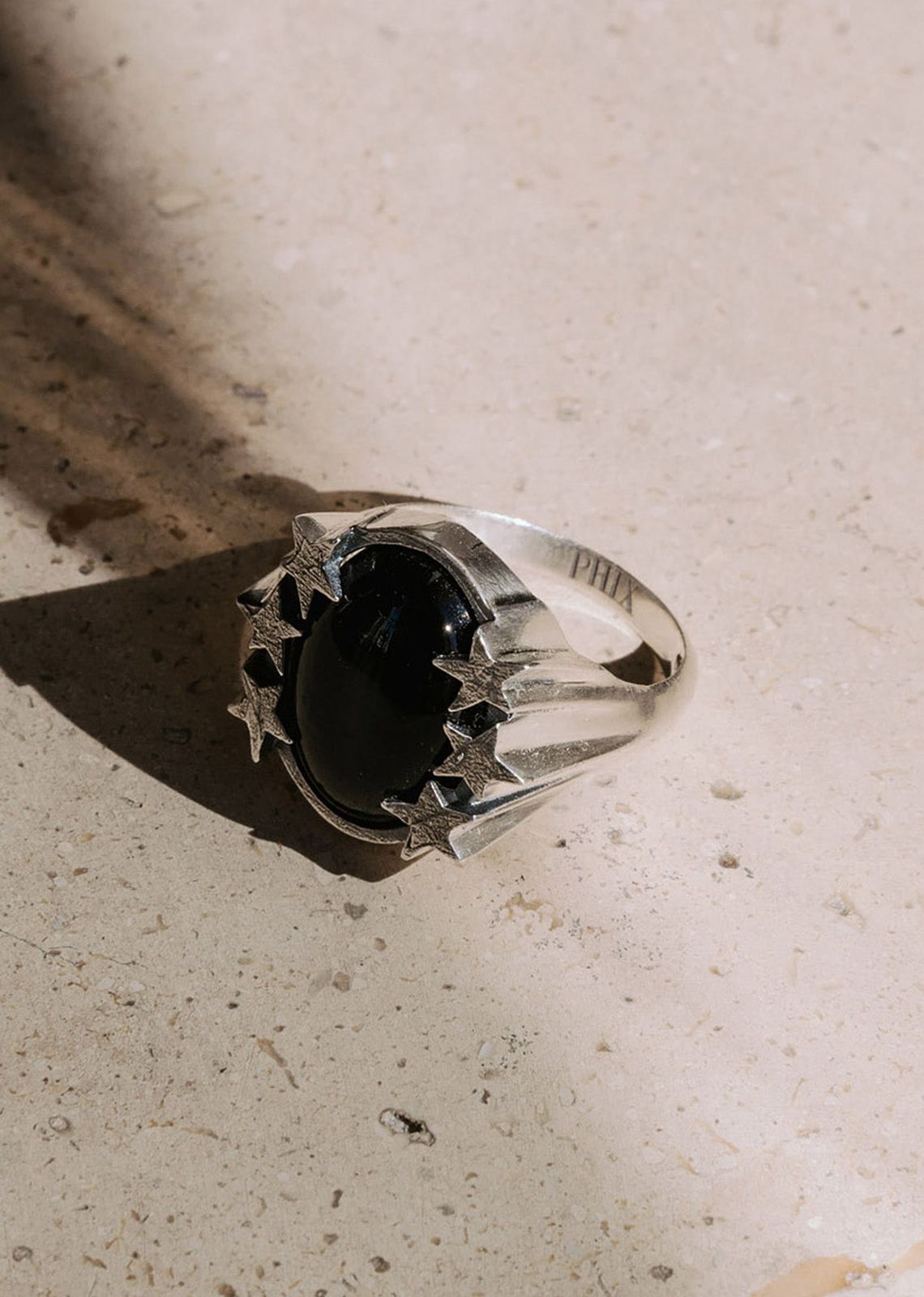 Silver Shooting Star Ring