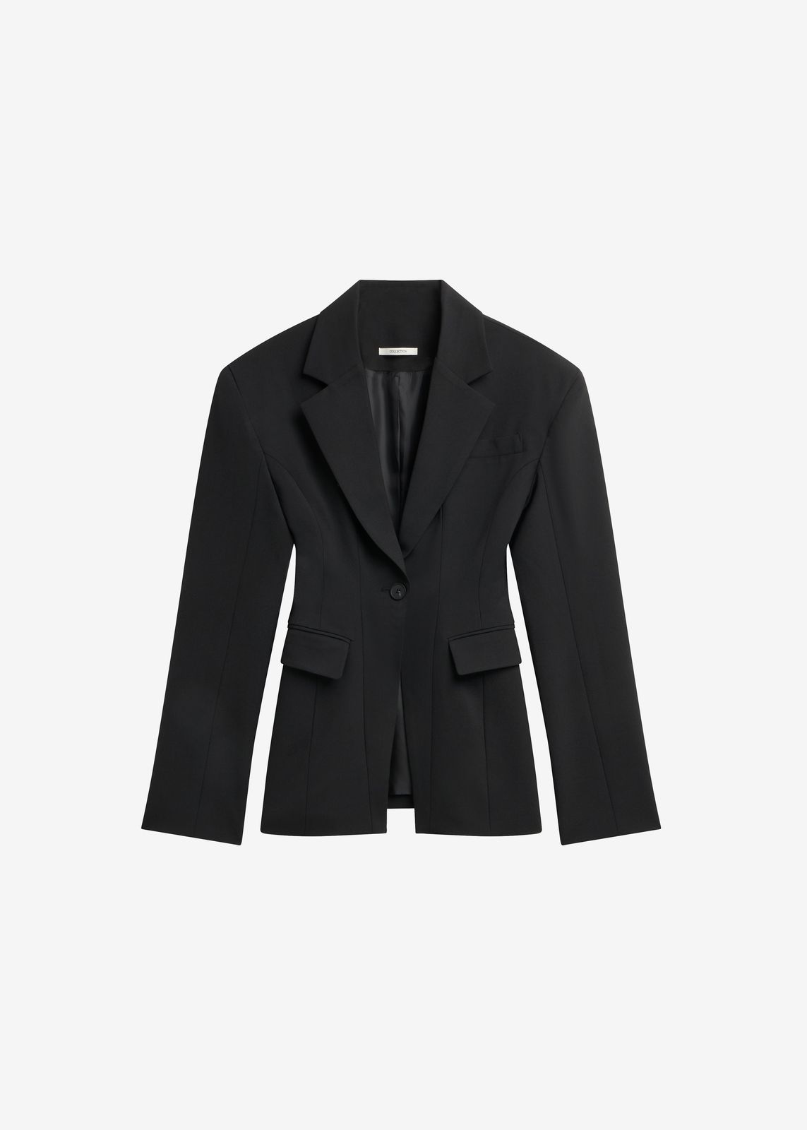 Bianca Hourglass Blazer - Black