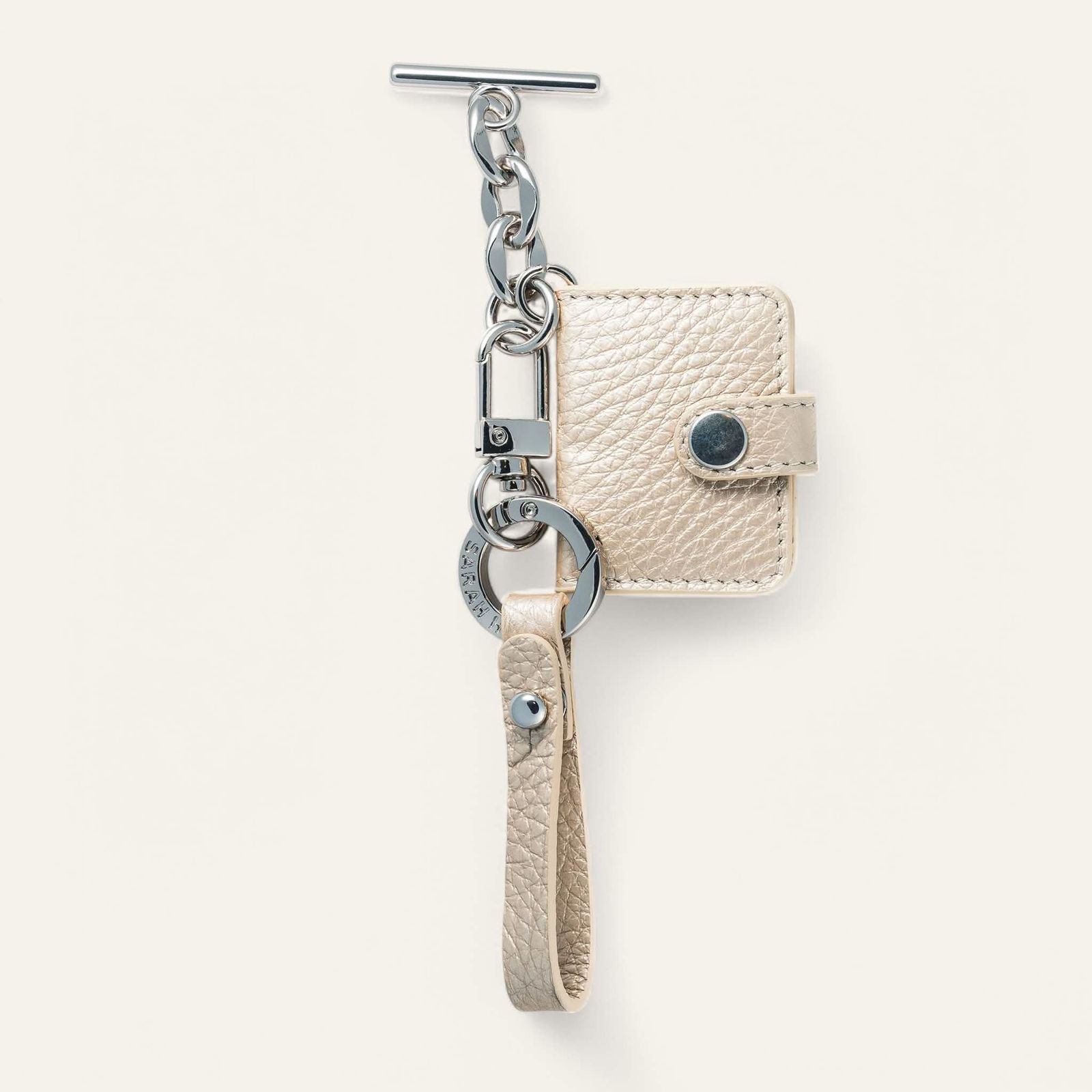 Moments Tassel | Soft Metallic Gold with Silver hardware