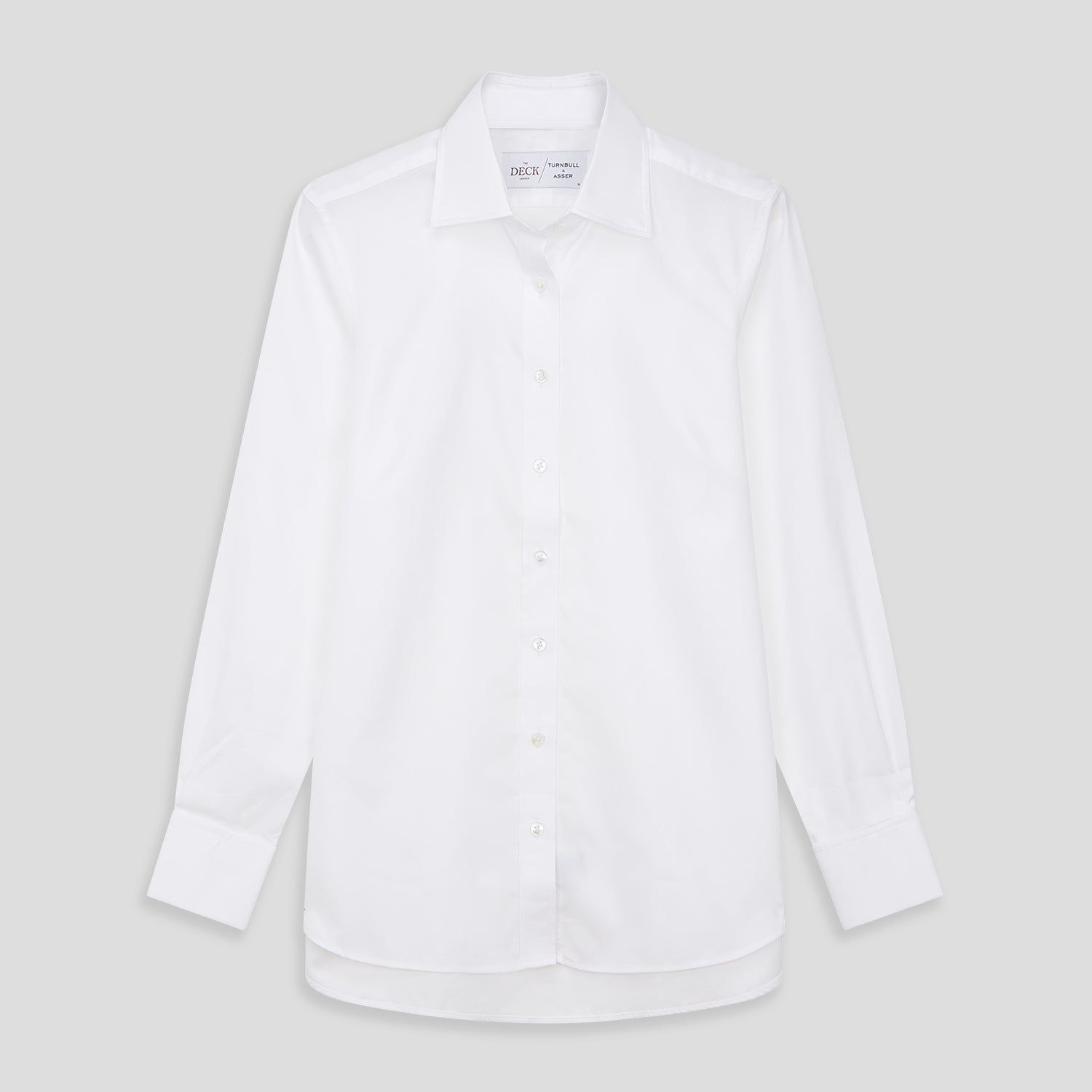 Turnbull and The Deck White Cotton Traditionalist Shirt