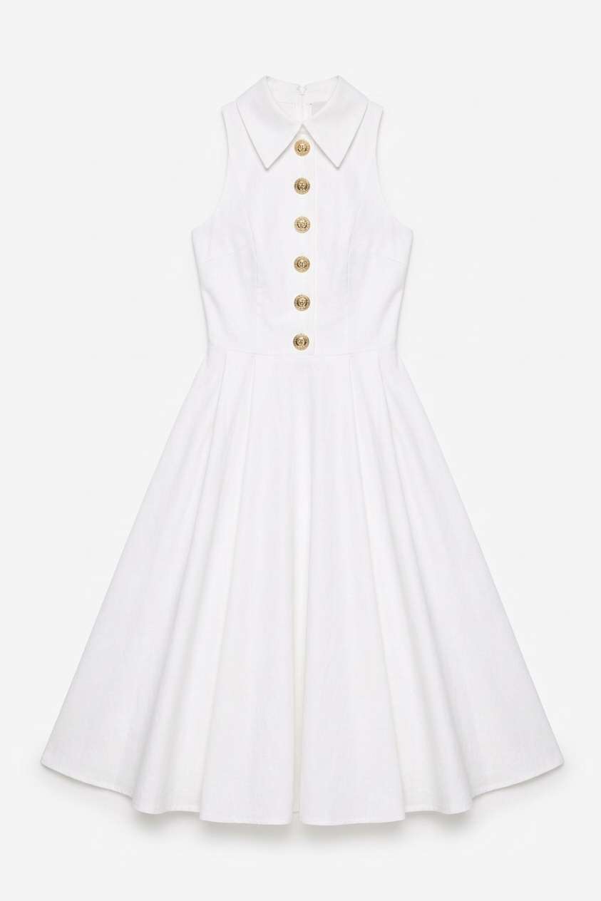 Laura White Dress
