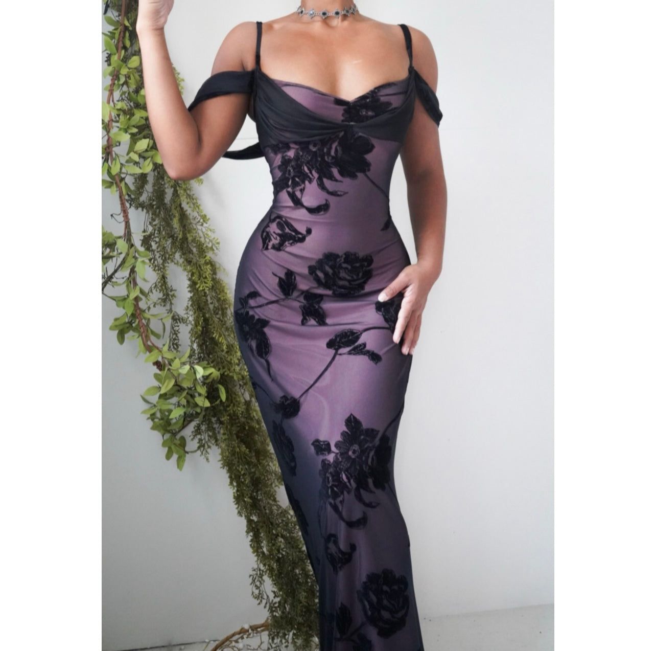 Sweetheart Draped Gown (Made to Order)
