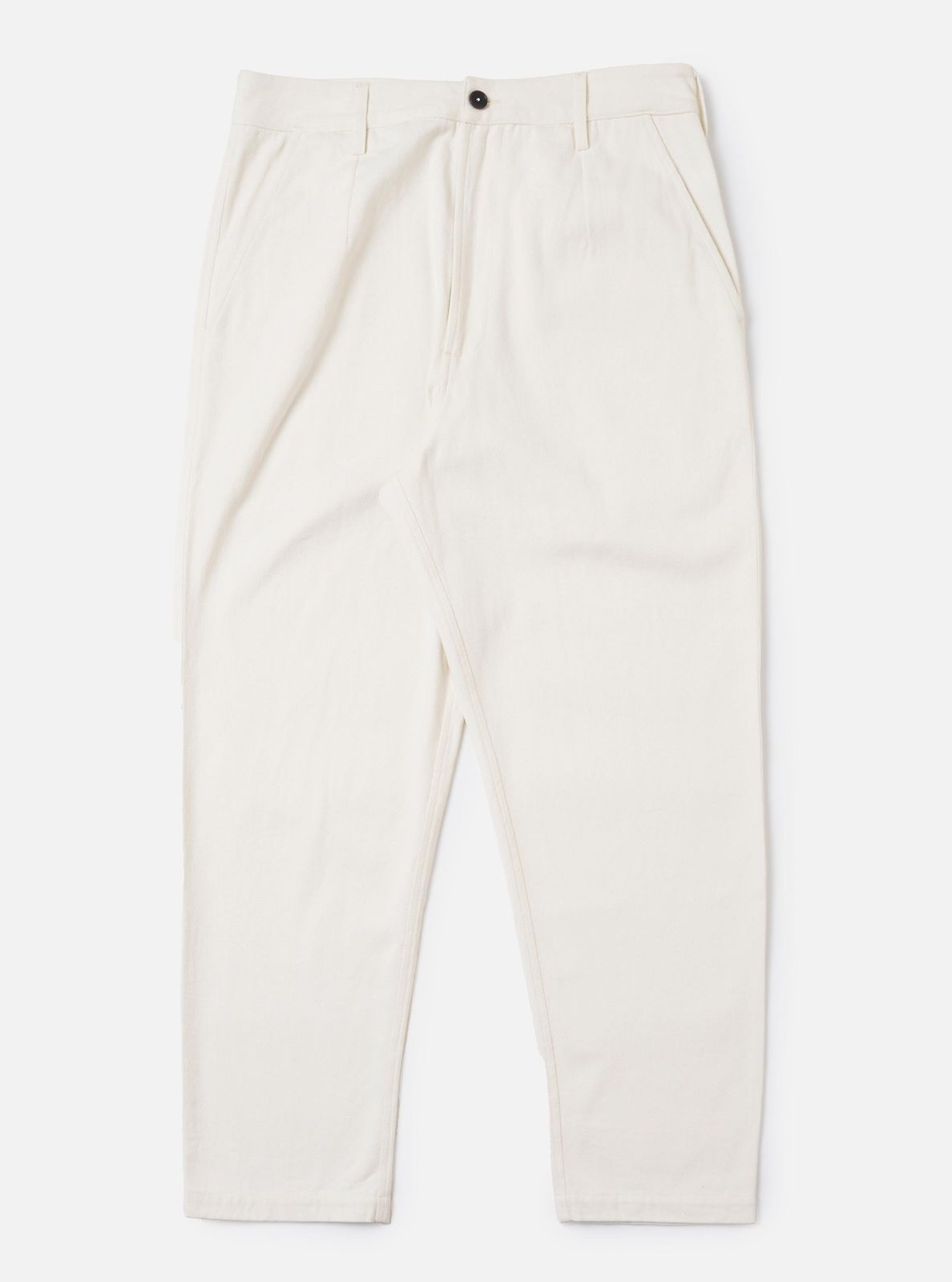 Ecru Slub Drill Dizzy Trouser